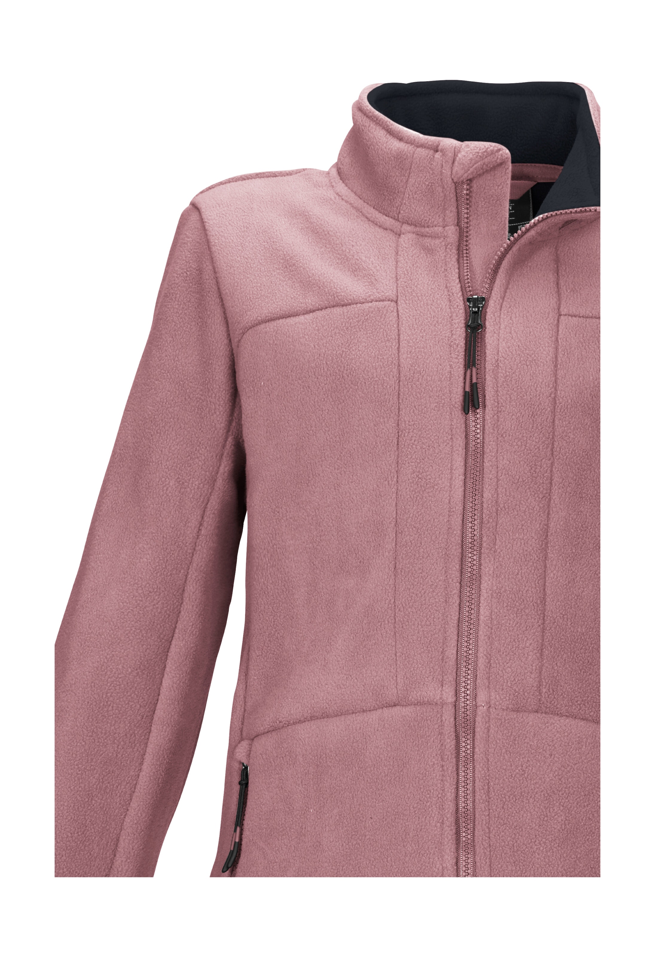 Killtec Veste polaire »KOW 216 GRLS FLC JCKT« veste polaire avec protège-menton, côtes élastiques et poches zippées