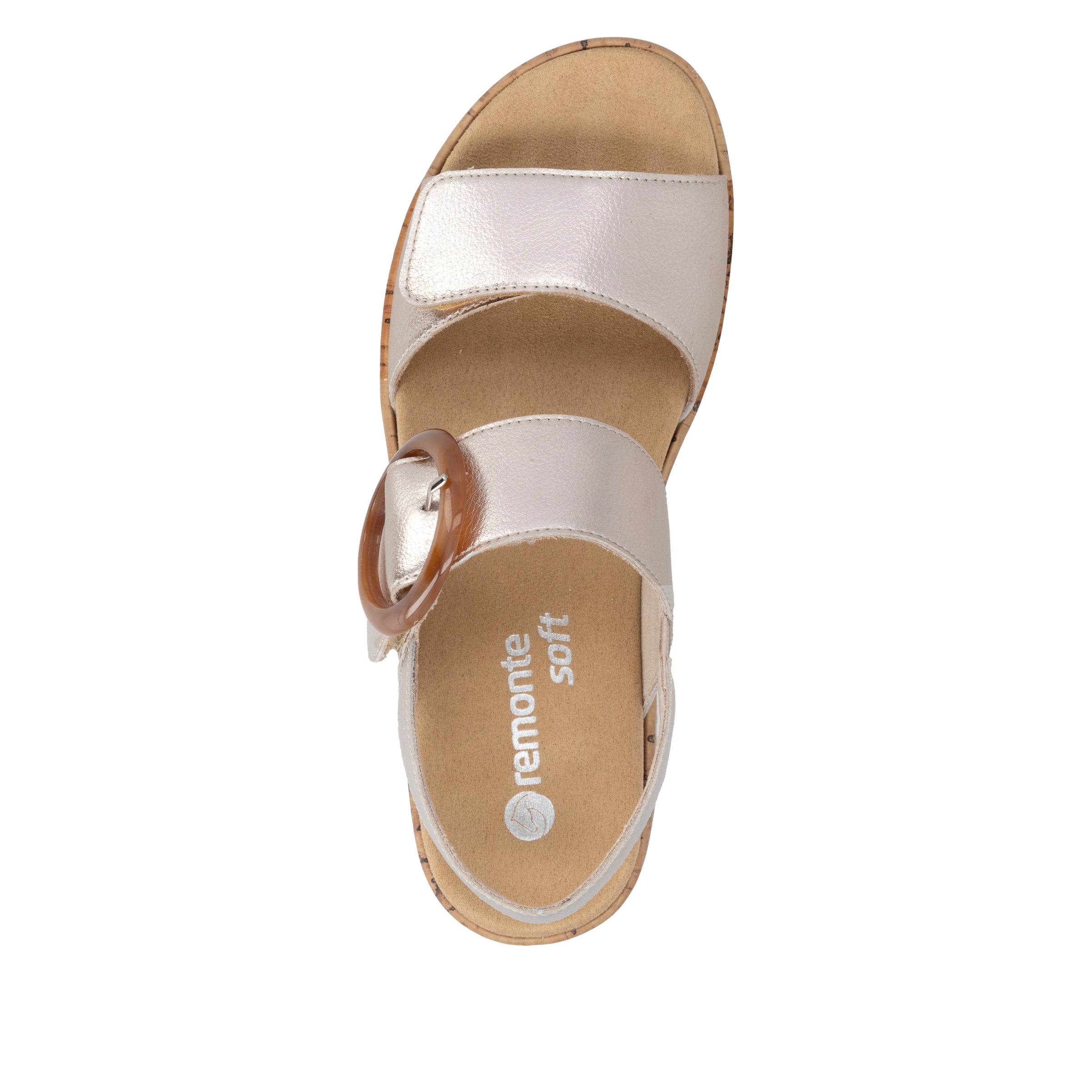 Remonte Sandale  Klettschuh, Sommerschuh, Sandalette mit herausnehmbarem Fussbett