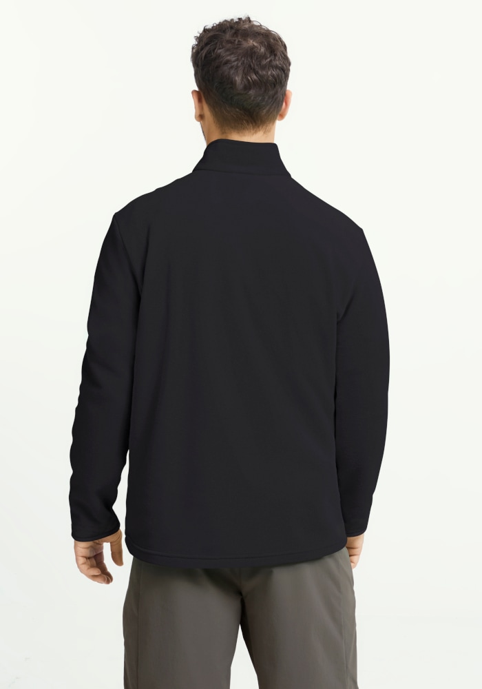 Jack Wolfskin Fleecepullover »TAUNUS 100 HZ M«, mit Reissverschluss, wasserabweisend, windabweisend, atmungsaktiv
