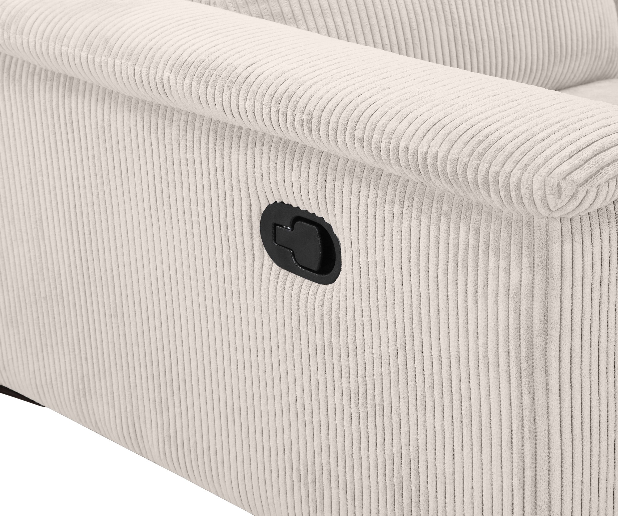 Home affaire 2-places »Lund Cord, 160 cm, manuelle o. elektrische Relaxfunktion« Relaxfunktion, USB-C, Kopfteilverstellung, Breite 160 cm