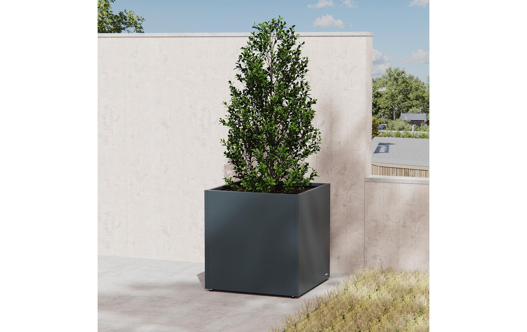 Herstera Garden Pflanzkübel »Metall Würfel«