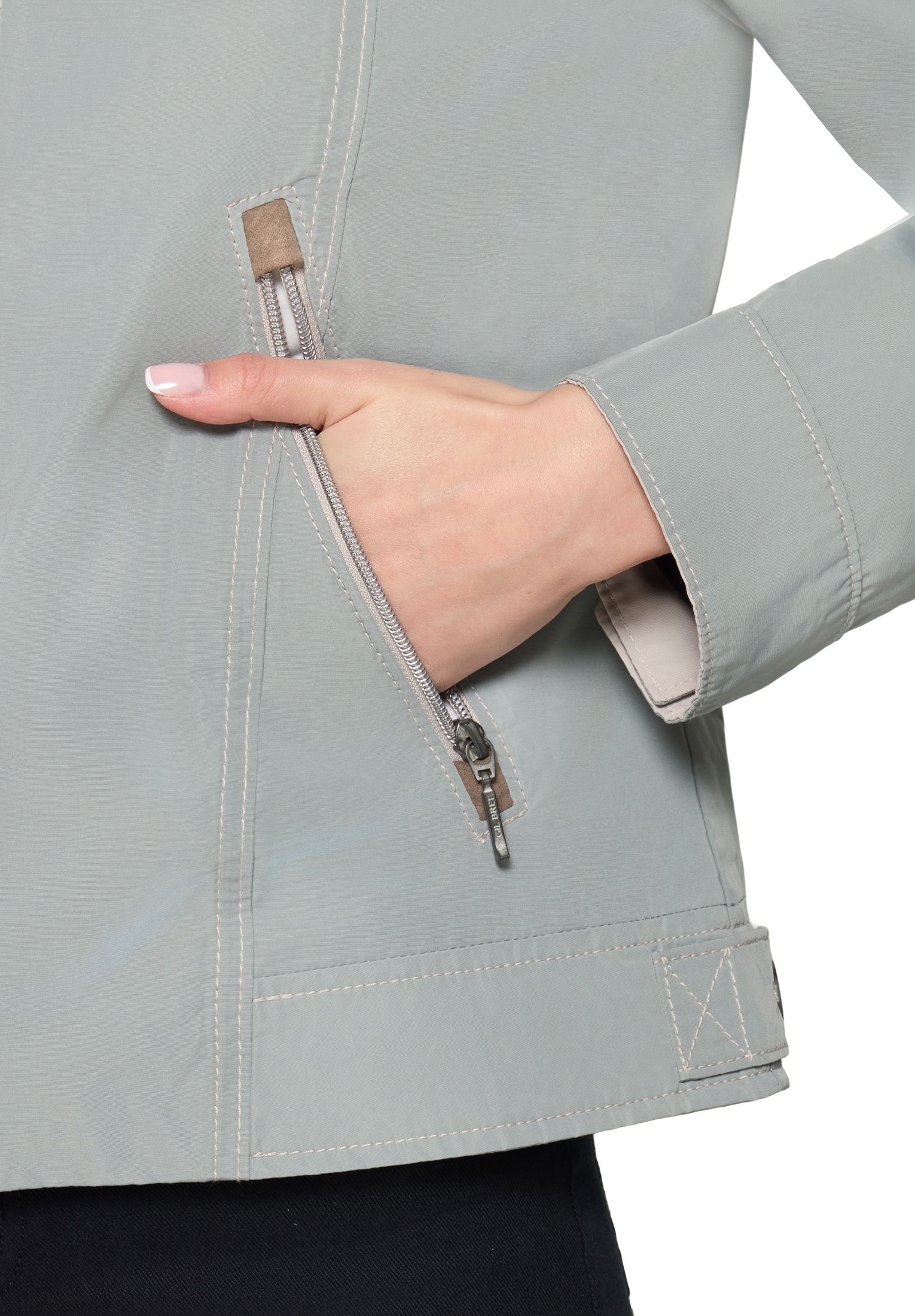 Gil Bret Outdoorjacke mit Kapuze mit Kapuze