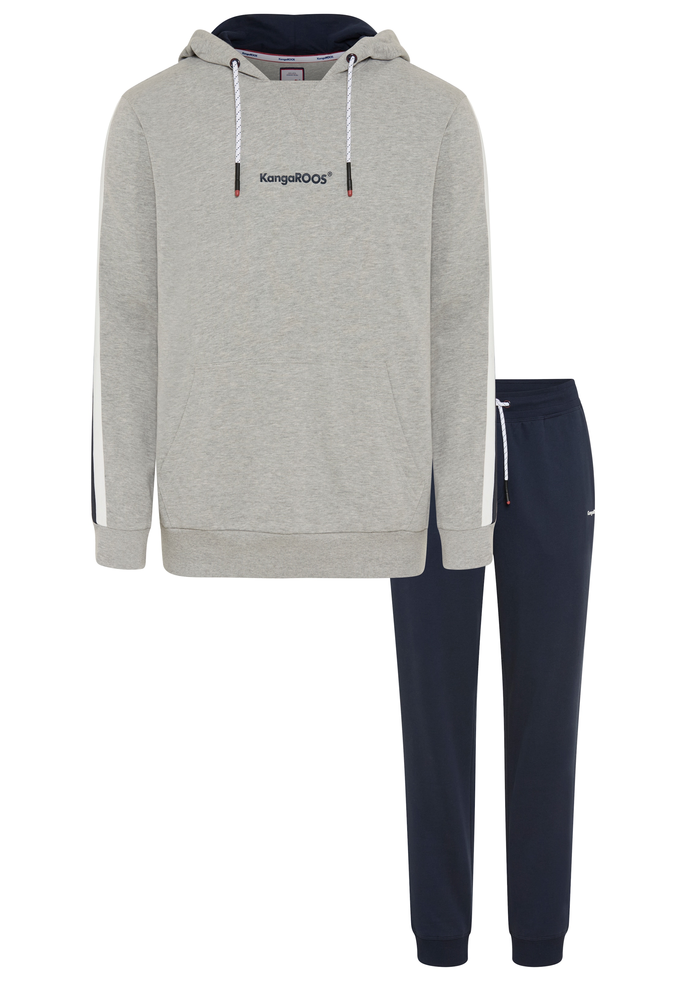 KangaROOS Jogging avec capuche, en coton et polyester