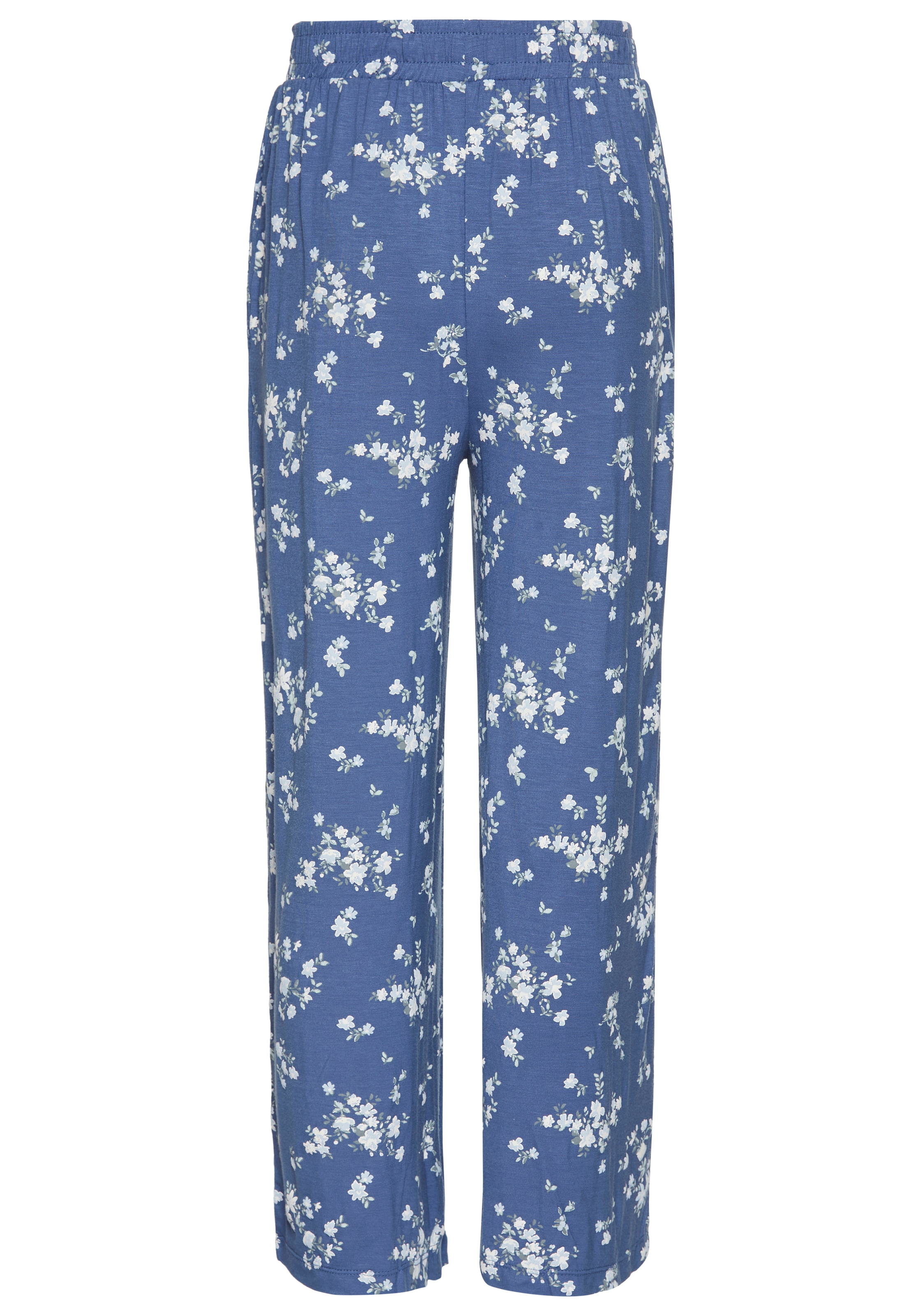 KIDSWORLD Pantalon à enfiler »Viskose-Hose im Blumenmuster«  Trendige Hose mit Blumenmuster