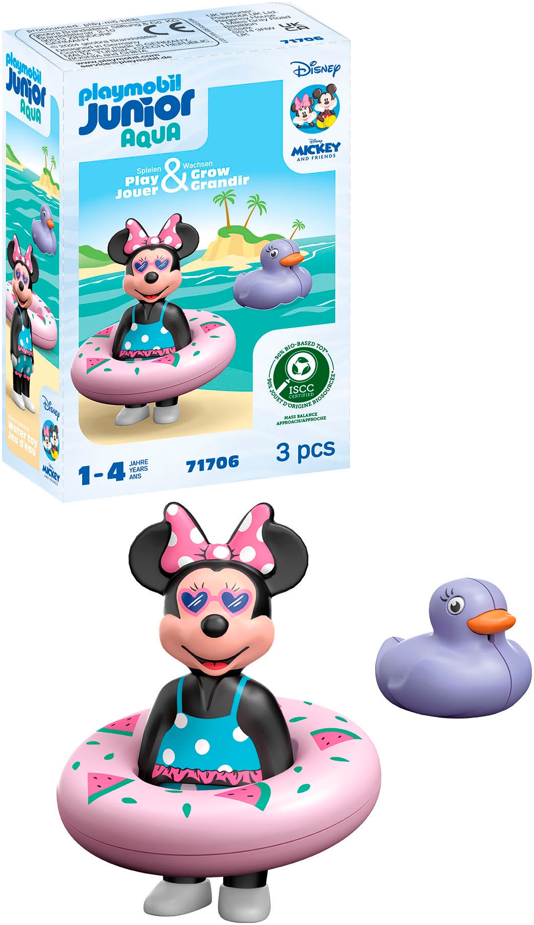 Playmobil® Jeu de construction »Minnies Strandausflug (71706), JUNIOR & Disney« Made in Europe