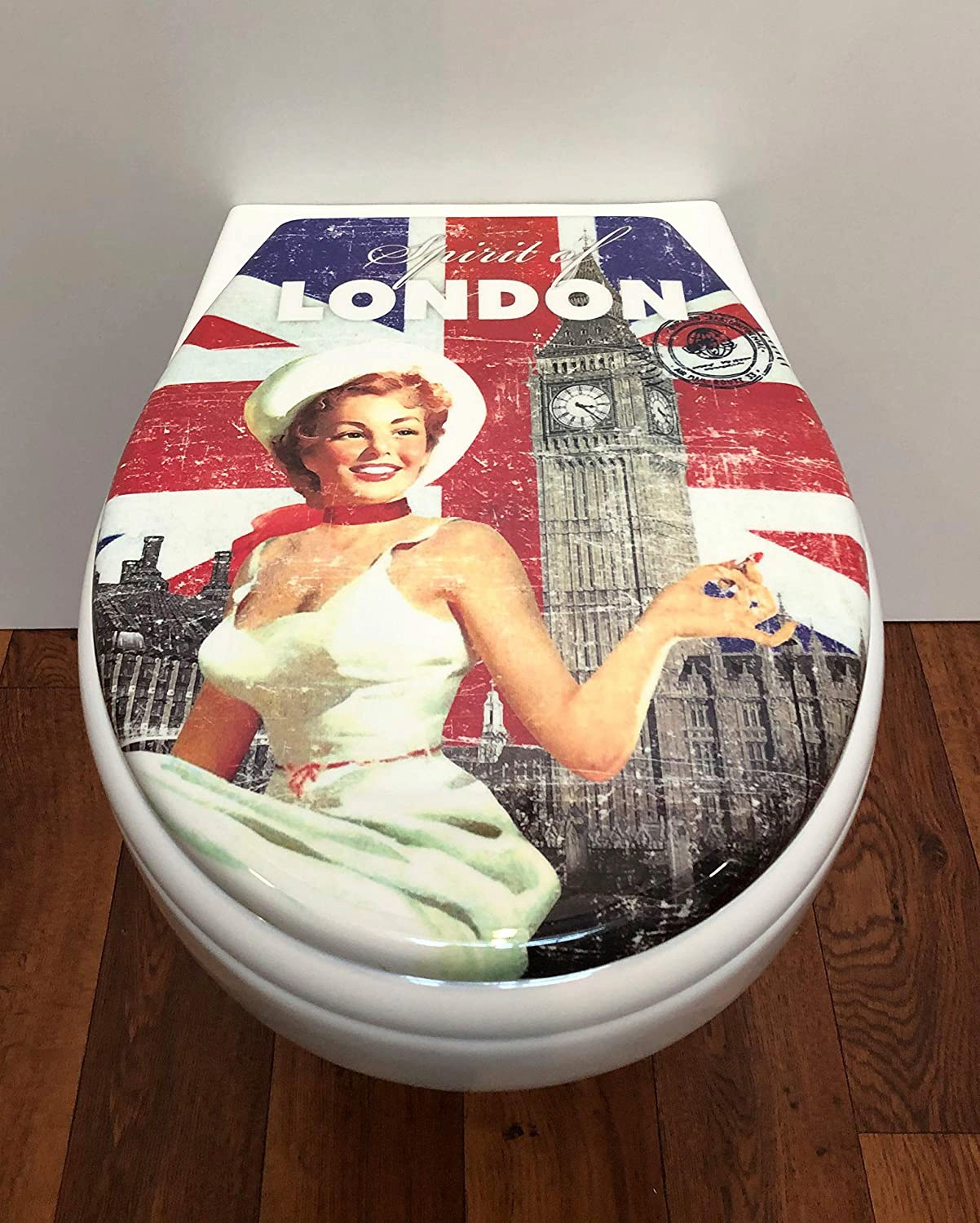 ADOB WC-Sitz »Spirit of London« Absenkautomatik, zur Reinigung abnehmbar