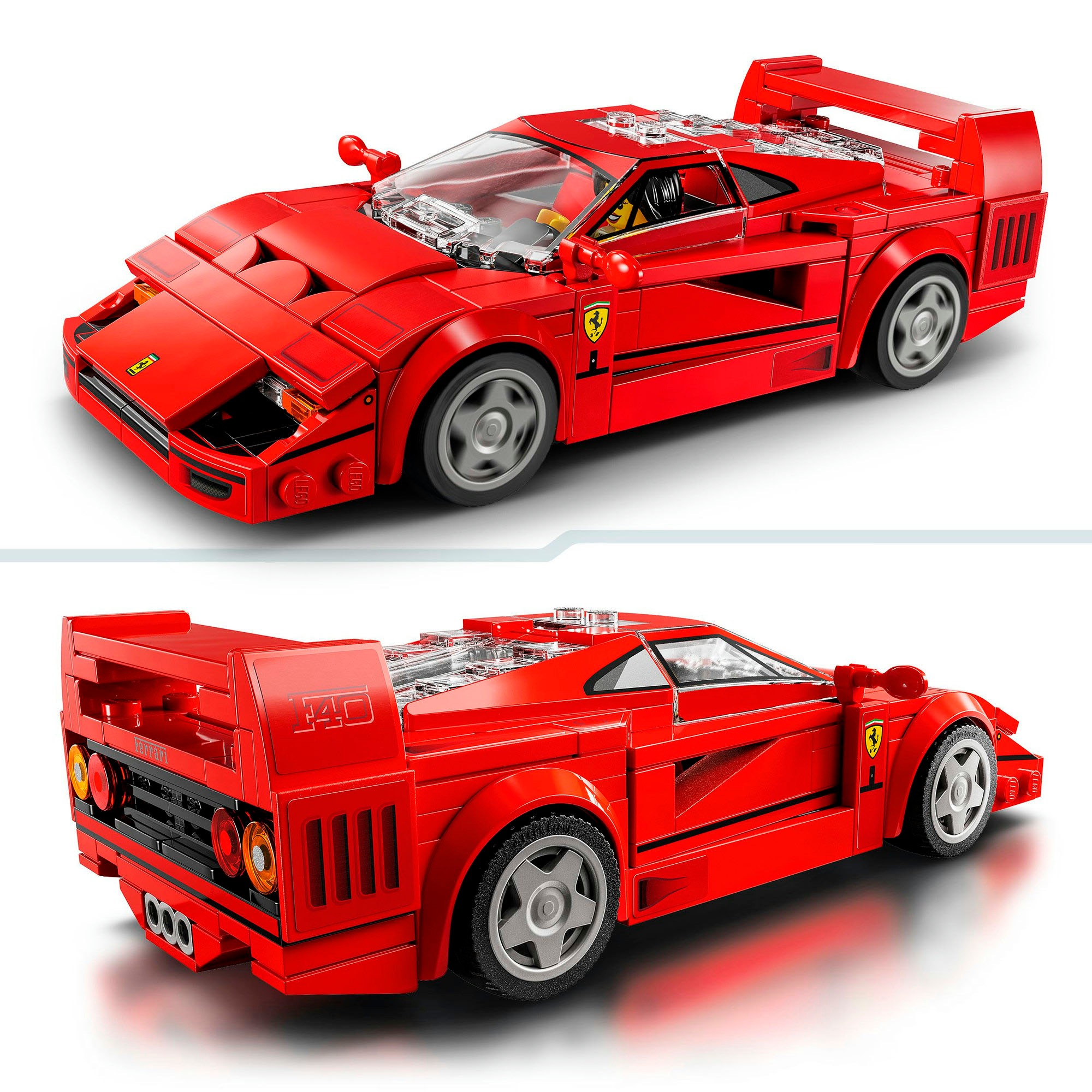 LEGO® Konstruktionsspielsteine »Ferrari F40 Supersportwagen (76934), LEGO Speed Champions« Made in Europe