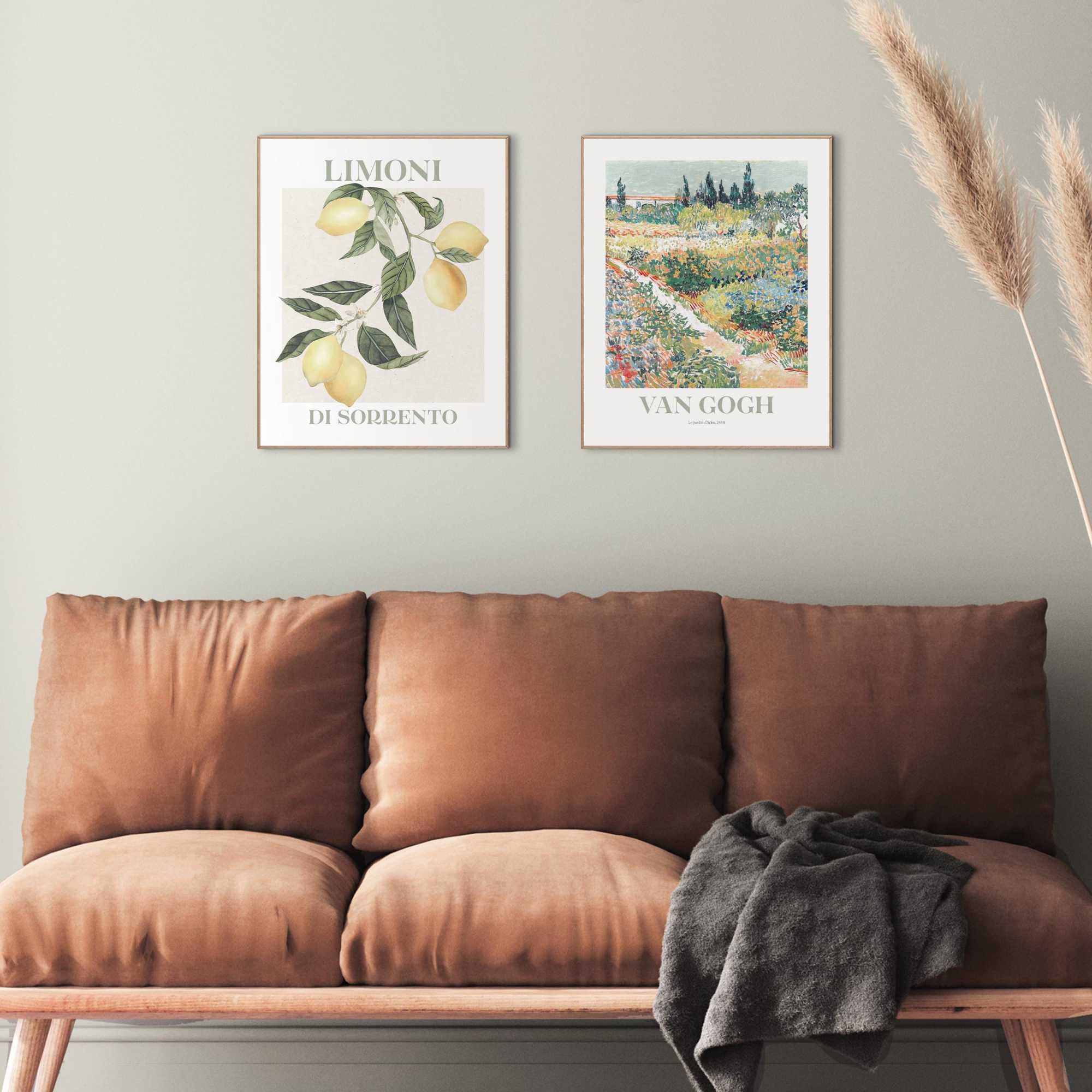 Reinders! Poster »Van Gogh Flora« Wohnzimmer - Zitrone - Sorrento - Grün - MDF - Kunst - 40x50 cm