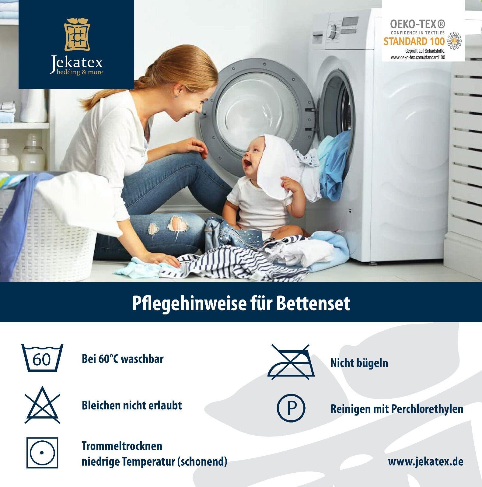Jekatex Microfaserbettdecke + Kopfkissen »Schlafkomfort fürs ganze Jahr!« 2-tlg oder 4-tlg, Bettenset 135x200/155x220+80x80/40x80cm