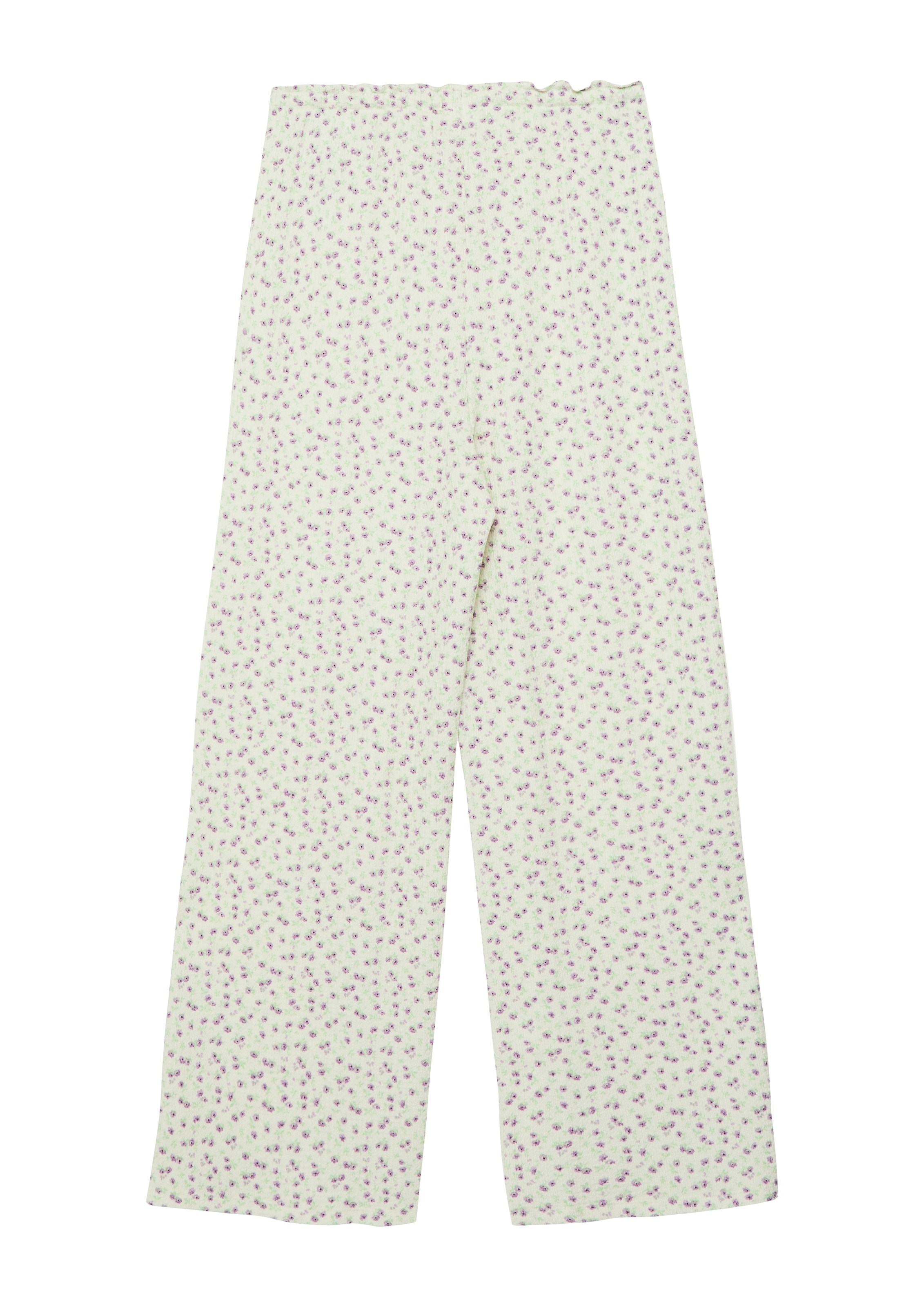 s.Oliver Junior Stoffhose  mit floralem Minimalprint, for Girls