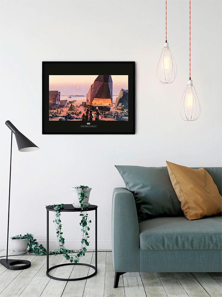Komar Bild »Star Wars Classic RMQ Java Market« Star Wars 1 Stk. tlg. Wandbild zur Dekoration im Kinderzimmer - ohne Rahmen