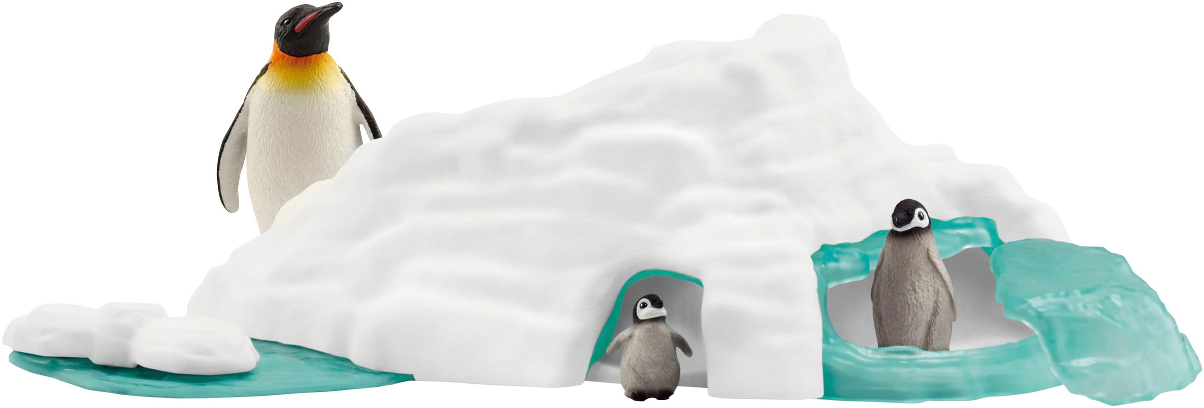 Schleich® Personnage de jeu »WILD LIFE, Pinguin-Familienspass (42661)«