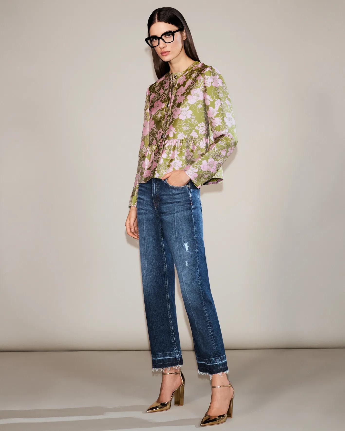 JOOP! Jeans 7/8 »Maira« Regular fit mit offener Saumkante
