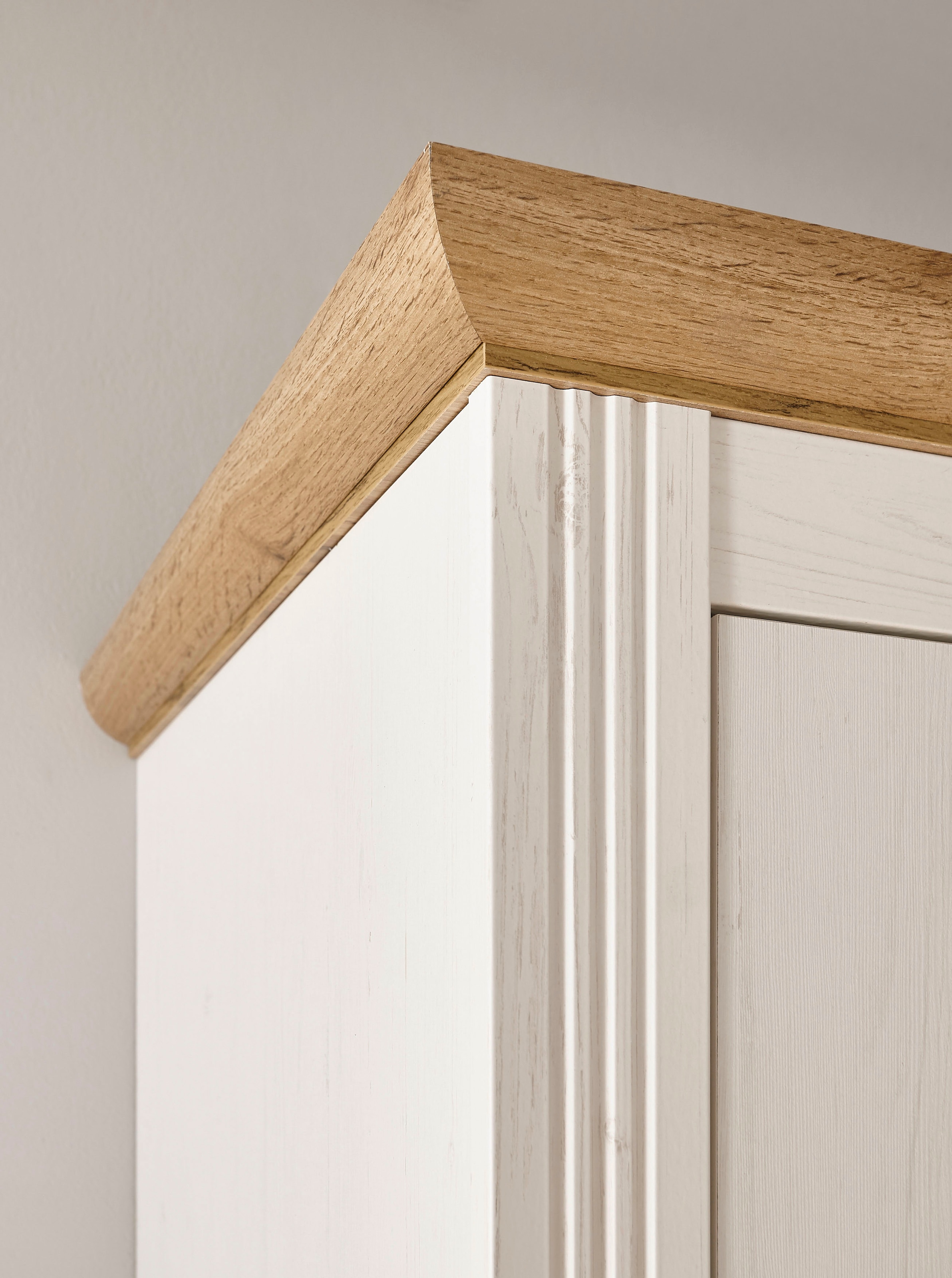 GOODproduct Schlafzimmer-Set »Westminster« beinhaltet 1 Bett, Kleiderschrank 3-türig und 2 Nachtkommoden