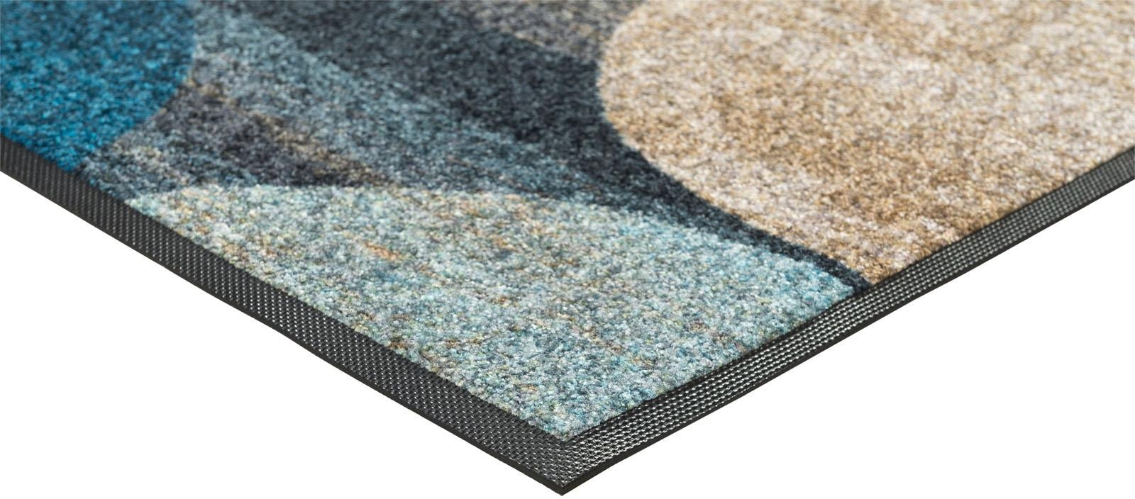 wash+dry by Kleen-Tex Chemin de table »Galaxia« Rectangulaire 7 mm Höhe Schmutzfangläufer, rutschhemmend, waschbar, ideal in Diele & Flur