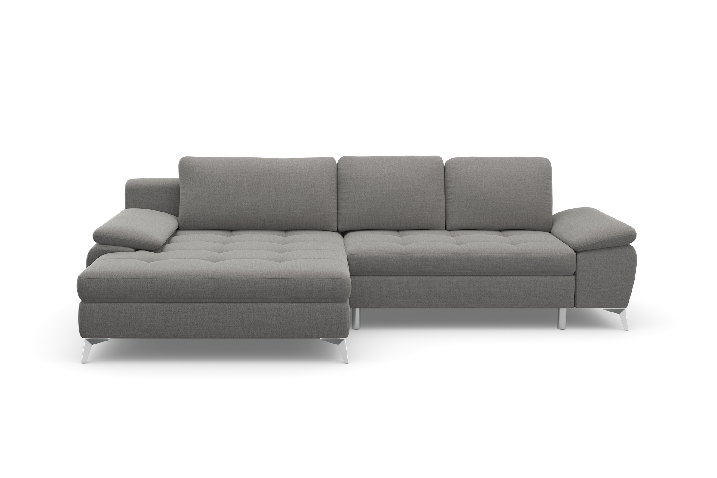 sit&more Ecksofa »Latigo L-Form« mit Mega-Recamiere, wahlweise mit Schlaffunktion und Bettkasten
