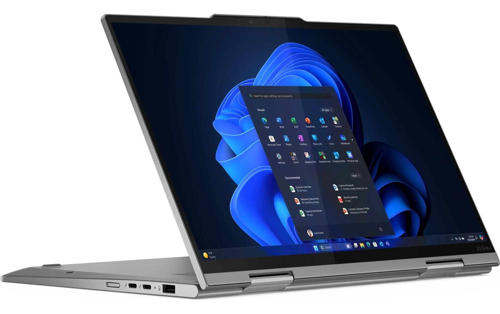 Lenovo Ordinateur portable »ThinkPad X1 2-in-1 Gen. 10 Aura Edition Copilot+ PC« / 14 ″ Intel Core Ultra 7 ARC;2 x USB 3.0 (3.1 Gen. 1) Typ A