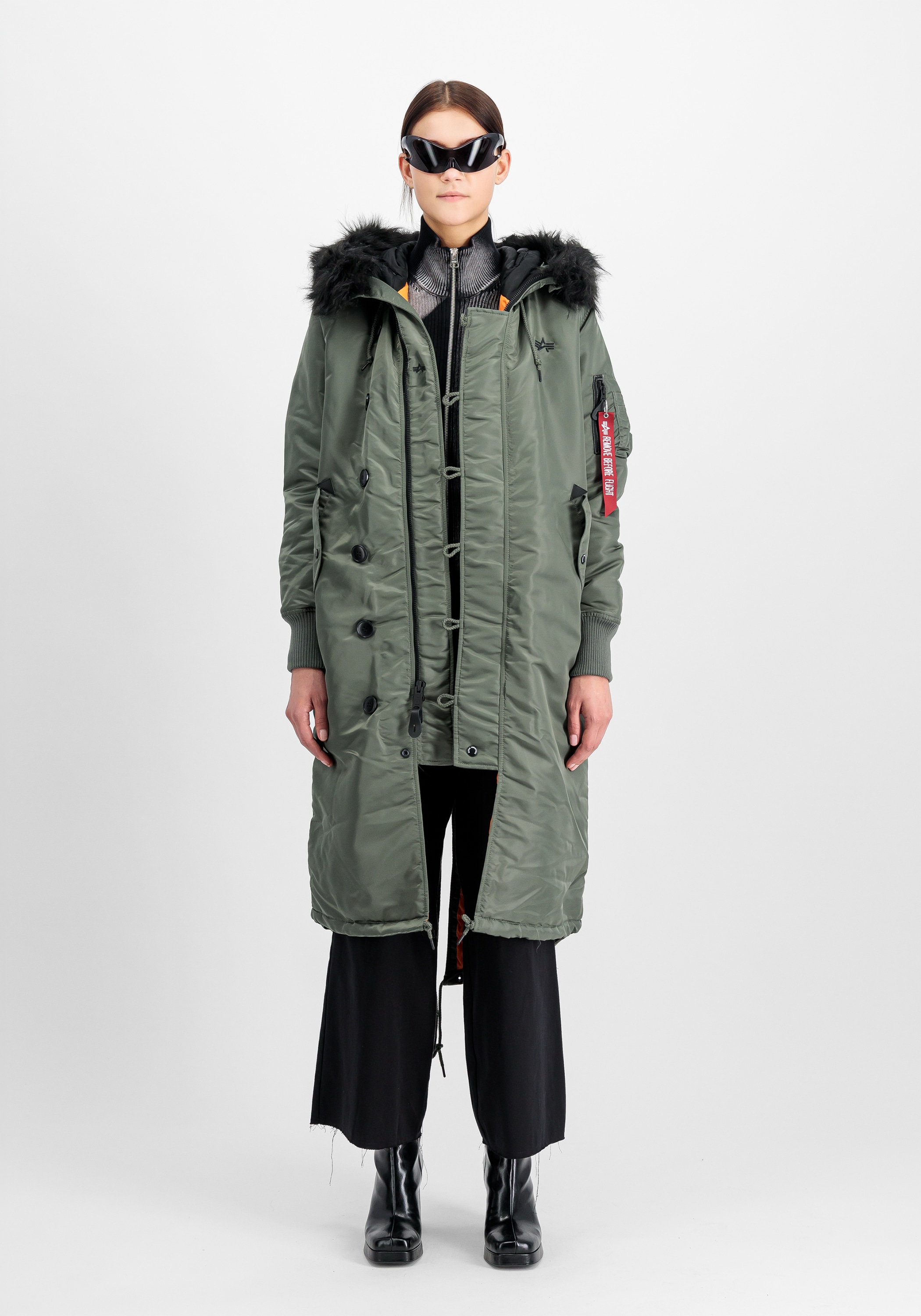 Alpha Industries Veste d'hiver »Long Fishtail W«