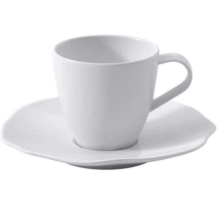 Villeroy & Boch Soucoupe »Pura 6 Stück« Elegante Untertasse für Espresso und Mokka