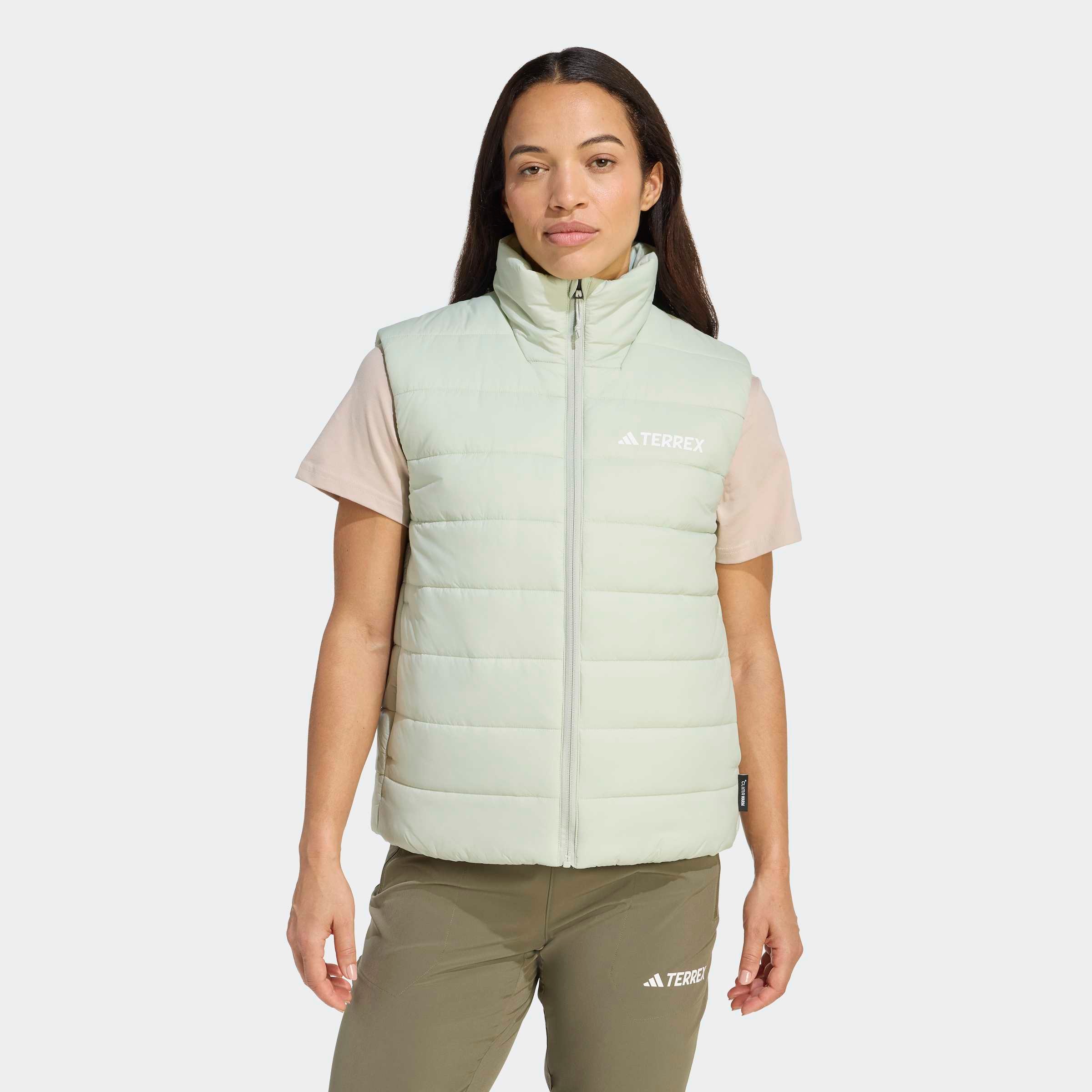 adidas TERREX Funktionsweste »W MT ESS PAD V« für Sportmode und Outdoormode, mit Reissverschluss, aus Kunstfaser