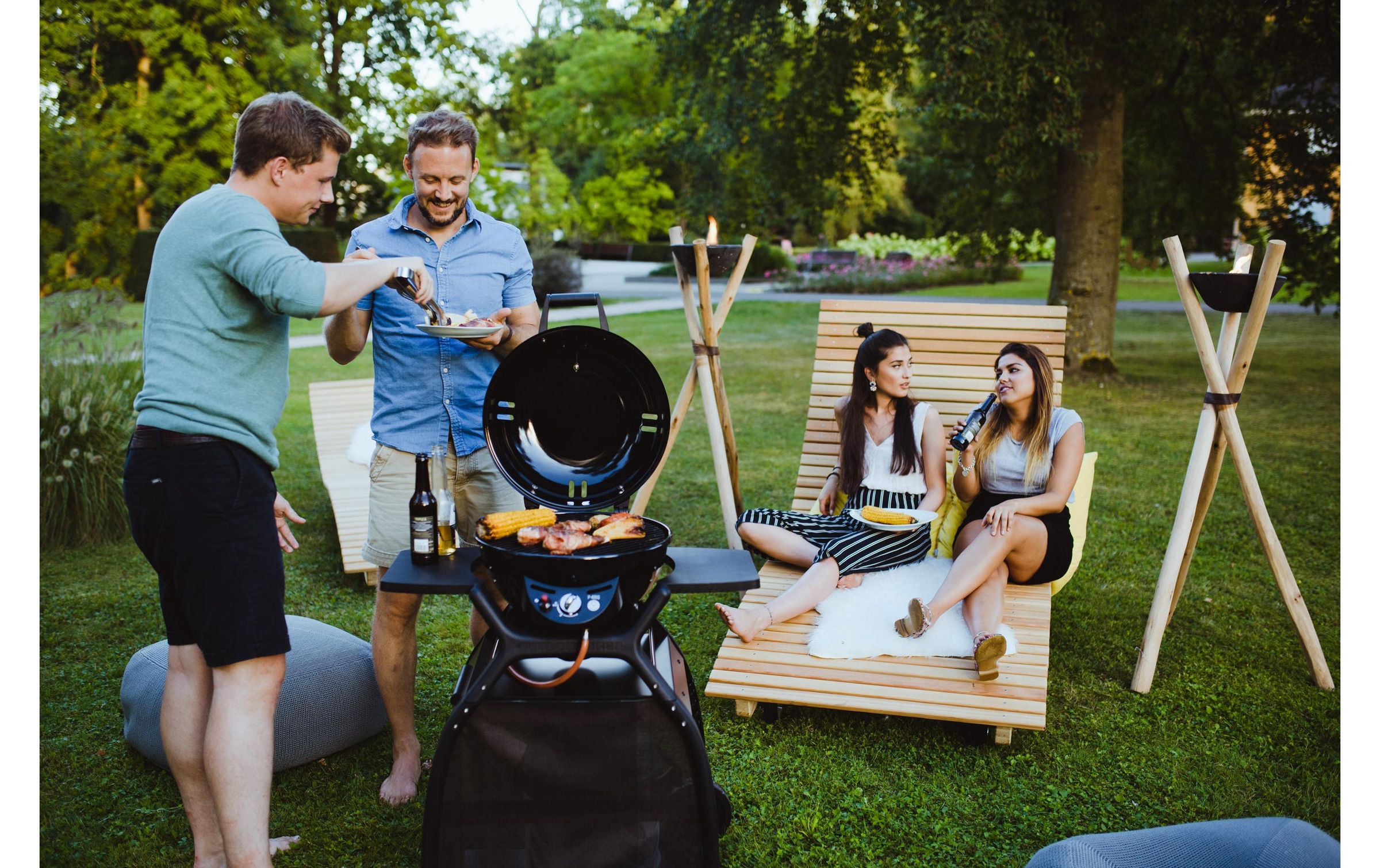 OUTDOORCHEF Gasgrill »Minichef 420 G Plus Black 50 mbar«