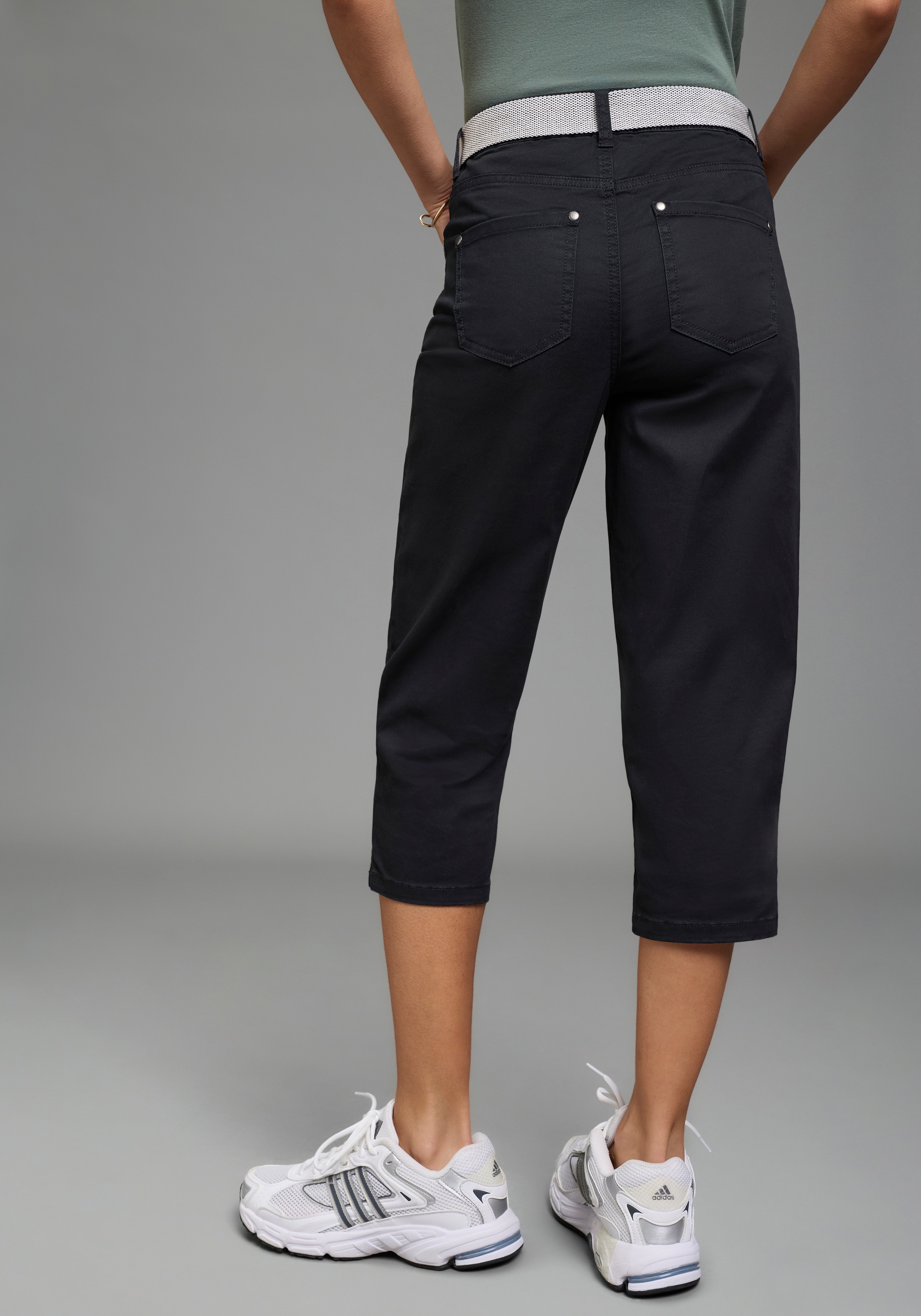 Laura Scott Pantalon capri  Webhose für Casualmode und Streetwear, femininer Stil