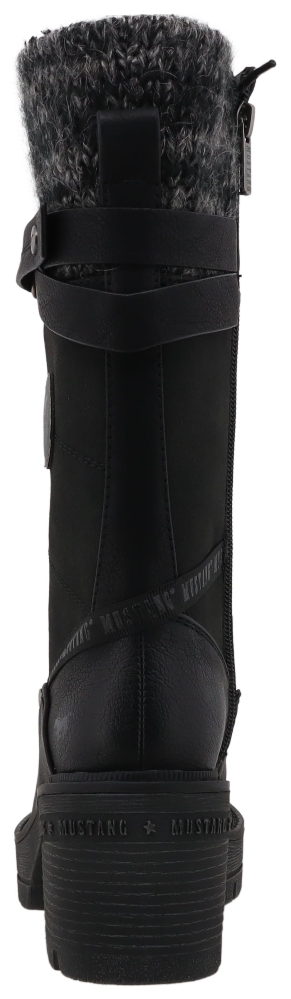 Mustang Shoes Bottes d'hiver »Madlin«  Snowboots, bottes d'hiver avec col en textile