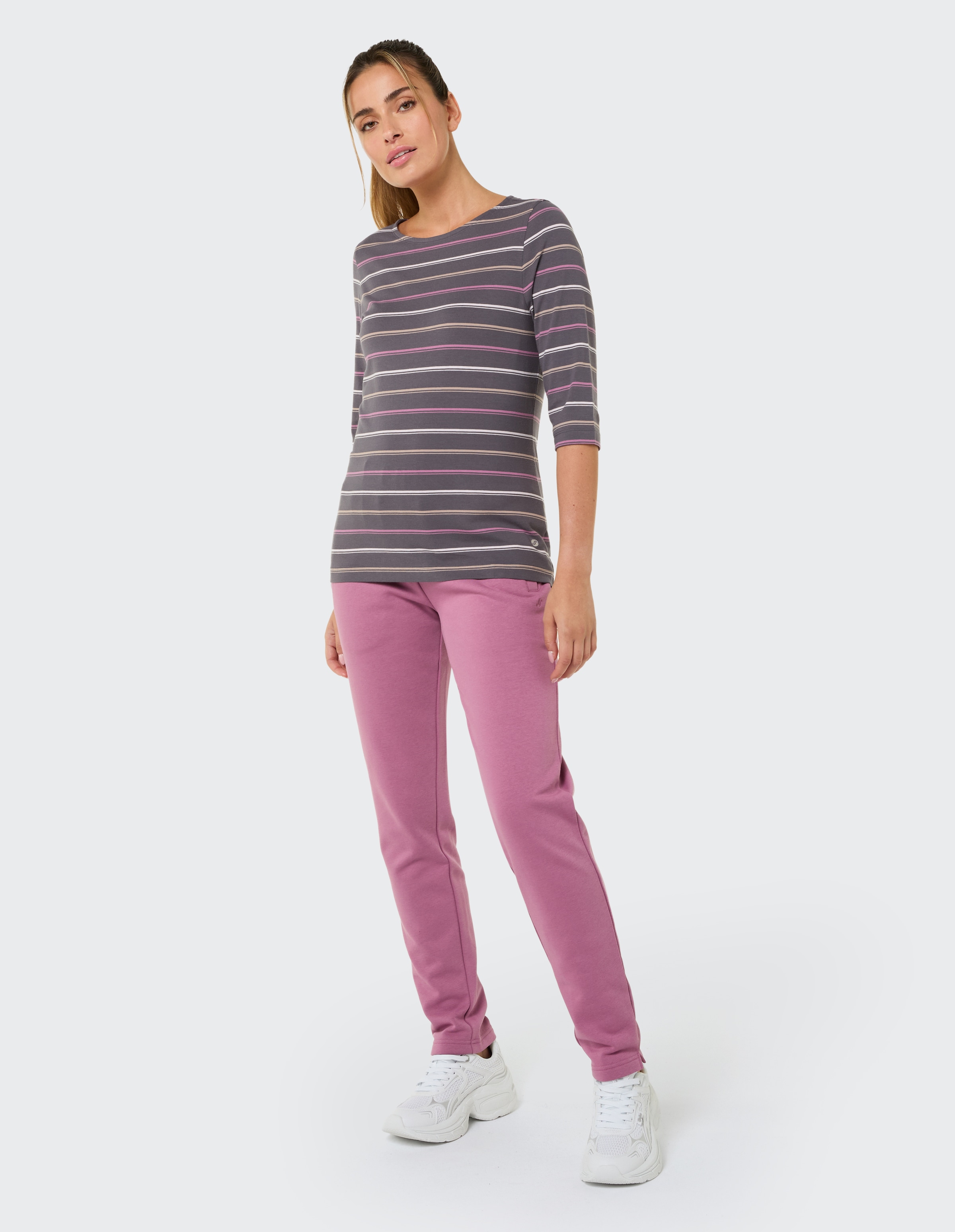 Joy Sportswear T-shirt »D T-SHIRT MAIKE 3/4 ARM« T-shirt sportif, pour adultes, en coton et élasthanne