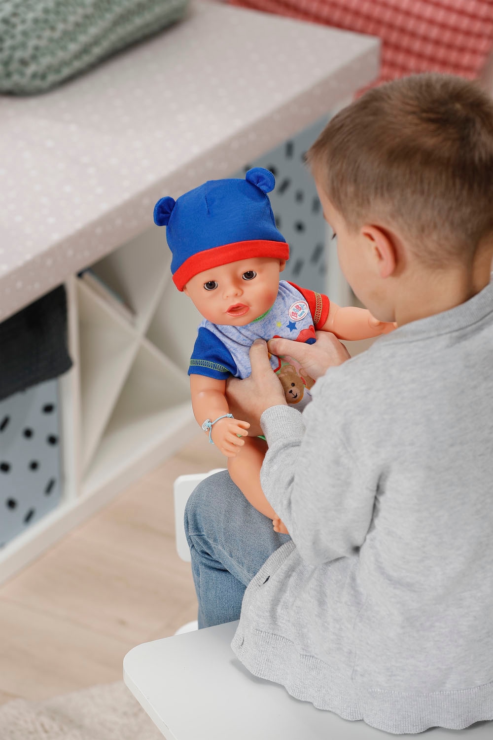 Baby Born Poupée bébé »Jonas, 43 cm« mit 10 lebensechten Funktionen