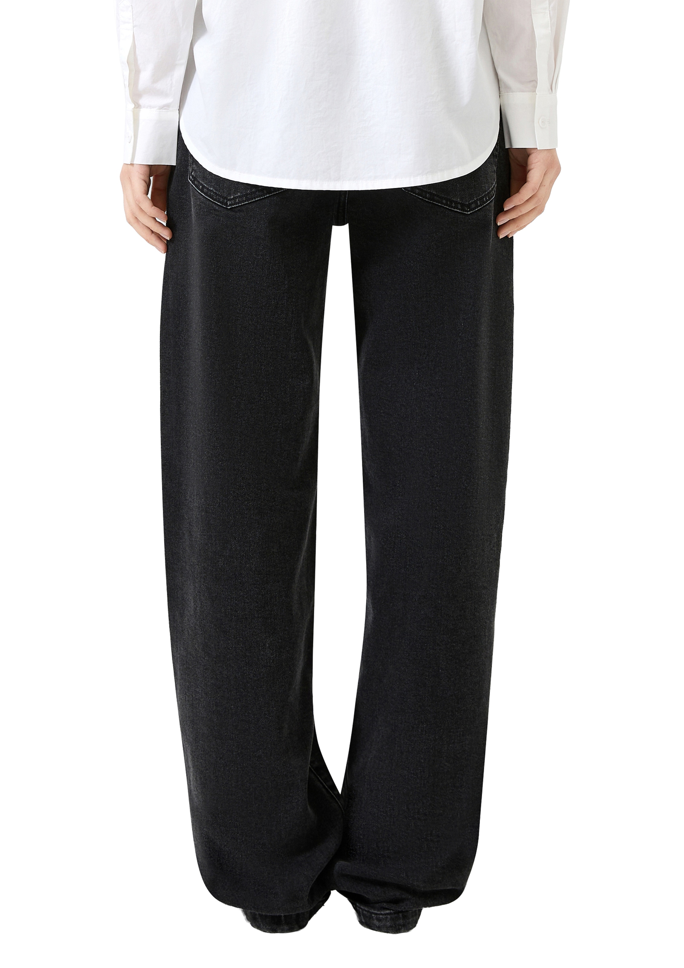 QS 5-Pocket-Hose  Barrel Leg Jeans mit Stretch