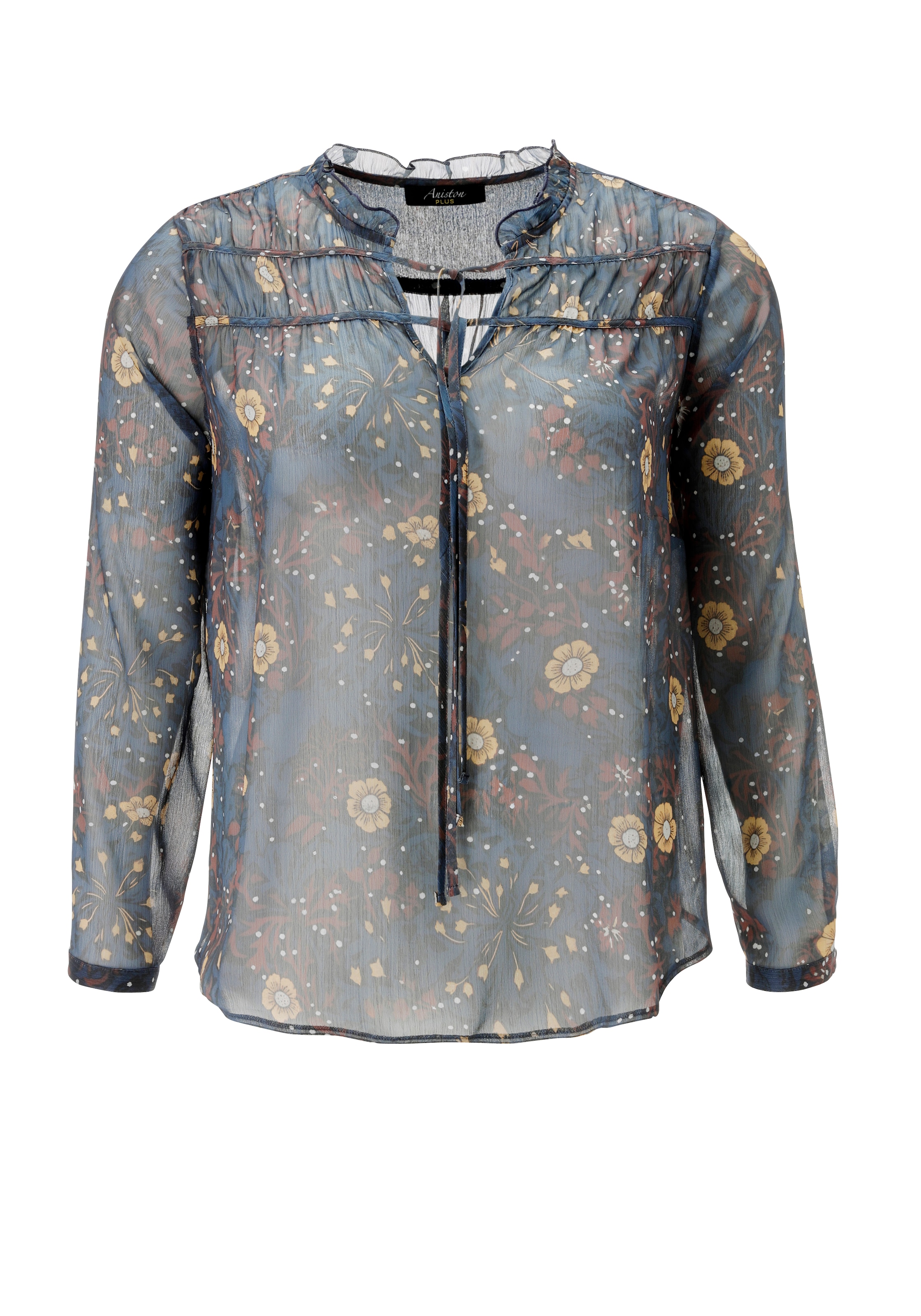 Aniston PLUS Blouse à enfiler avec motif floral - NOUVELLE COLLECTION