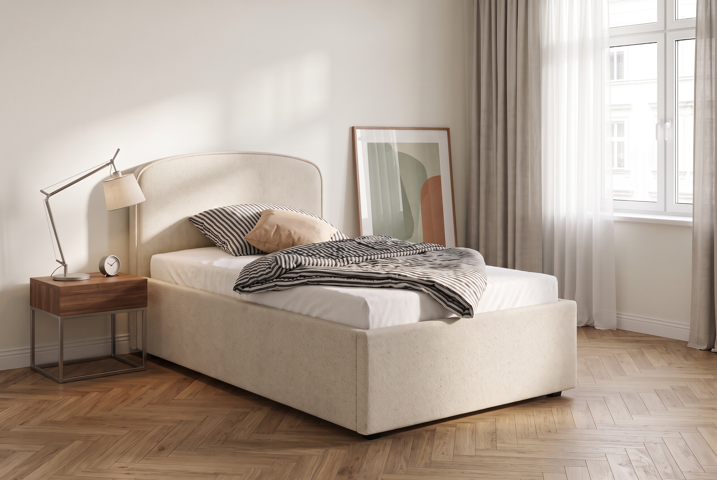 GOODproduct Lit rembourré »Laval«
