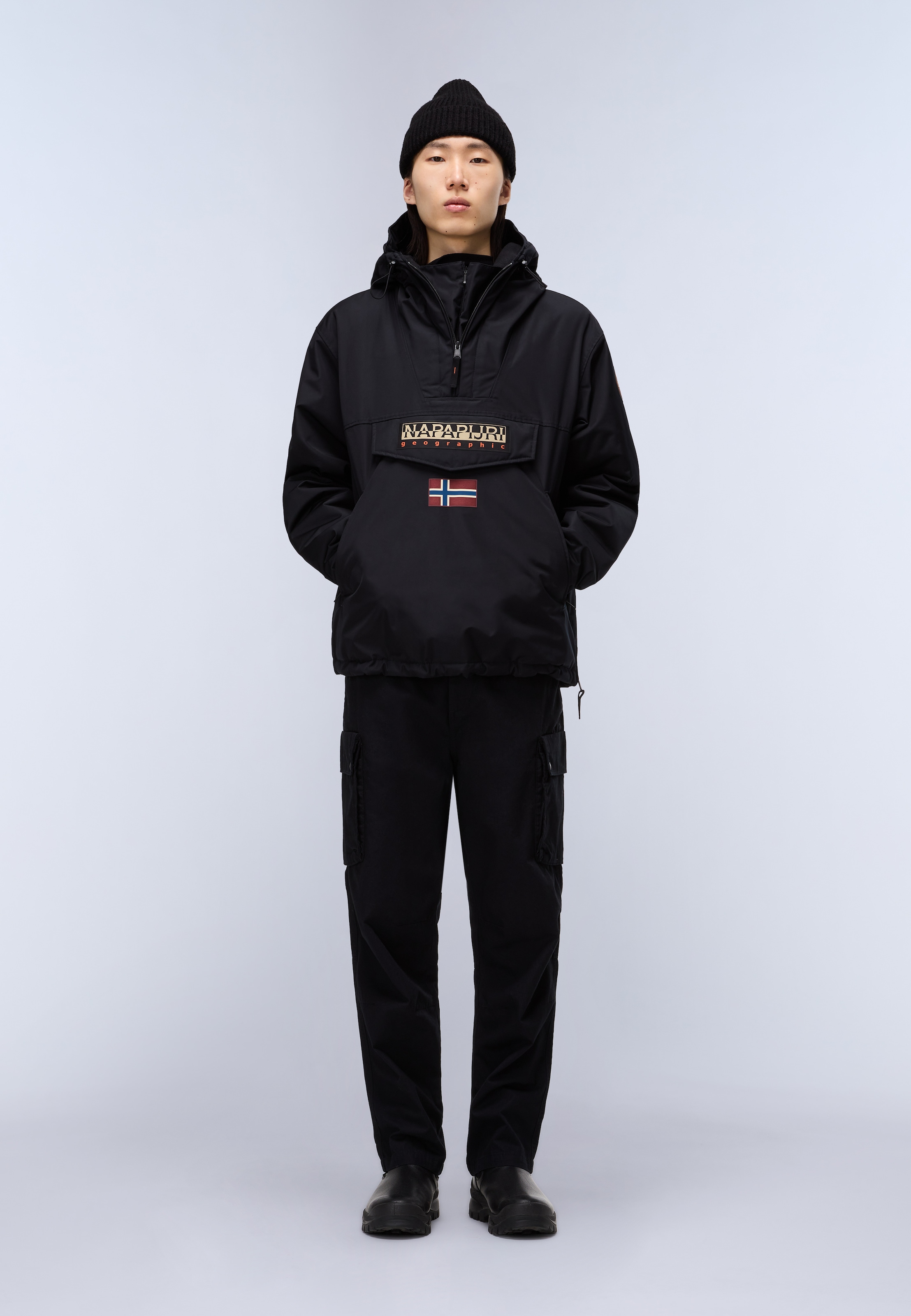 Napapijri Anorak mit Kapuze aus Polyester, auch in grossen Grössen