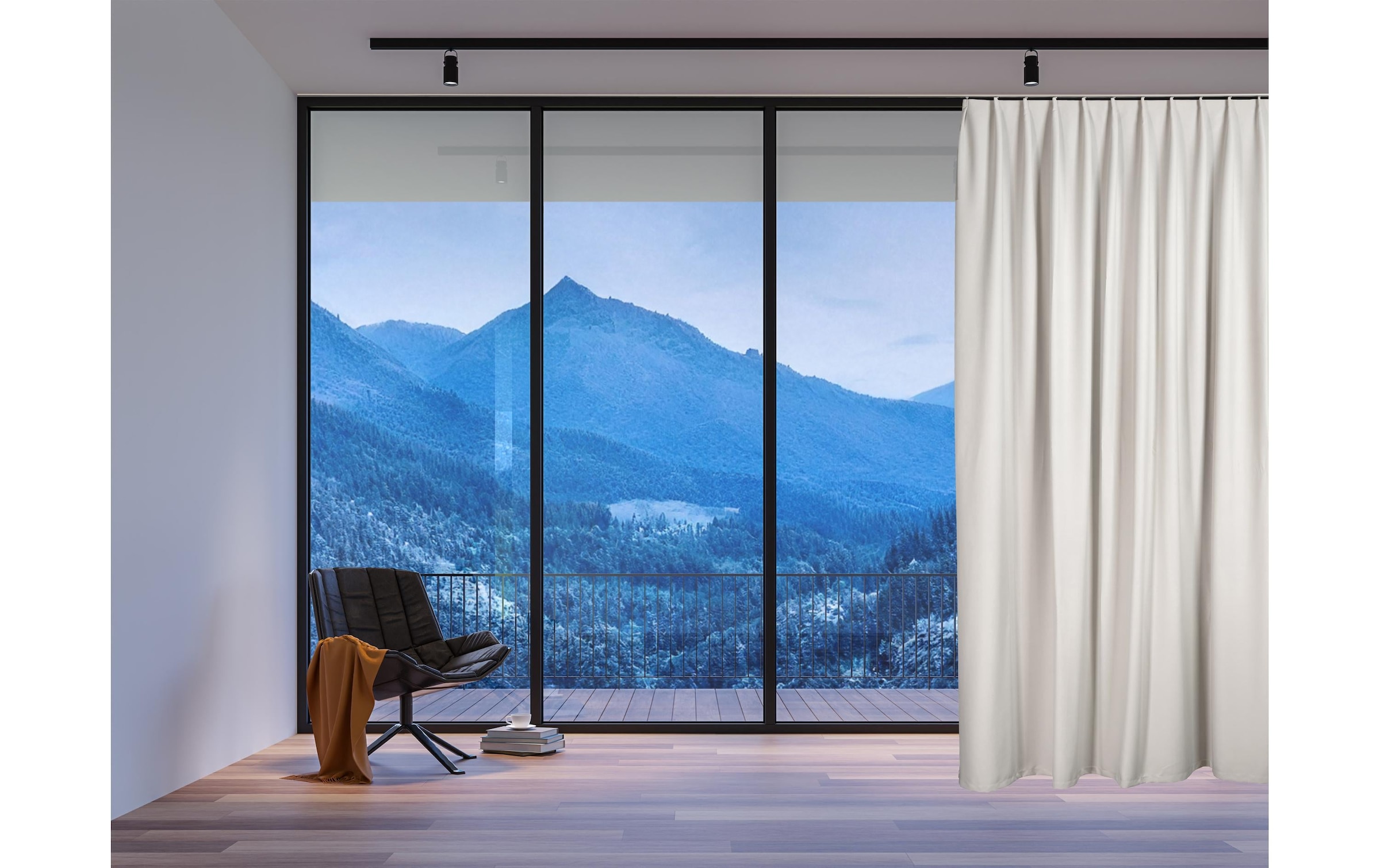   Verdunkelungsvorhang »Casa Leon 140 cm x 245 cm« 1 Stk. tlg. Verdunkelnder Fertigvorhang