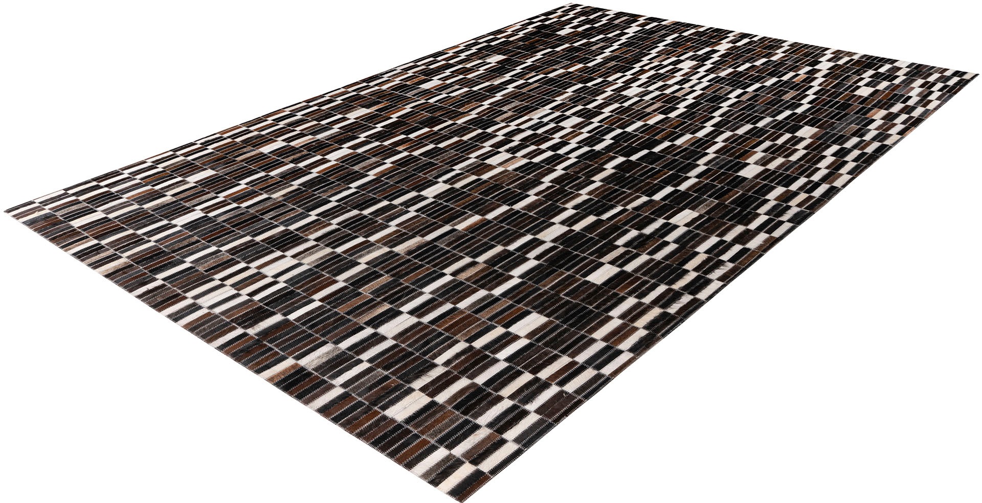 Padiro Tapis »Lavin 125« Rectangulaire 8 mm Höhe Handgenähtes und hochwertig verarbeitetes Unikat
