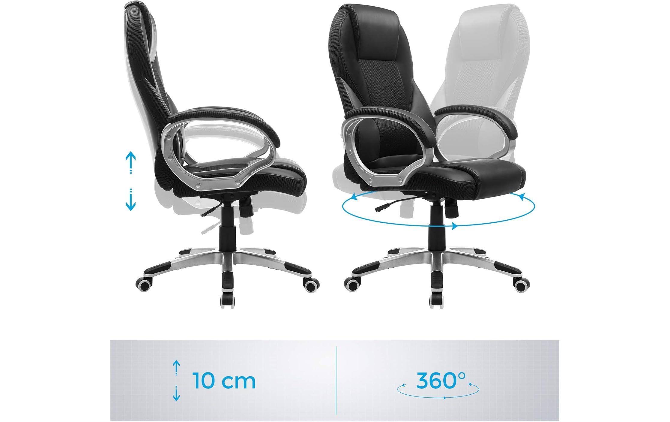 SONGMICS Chaise de bureau »mit Rollen« ()