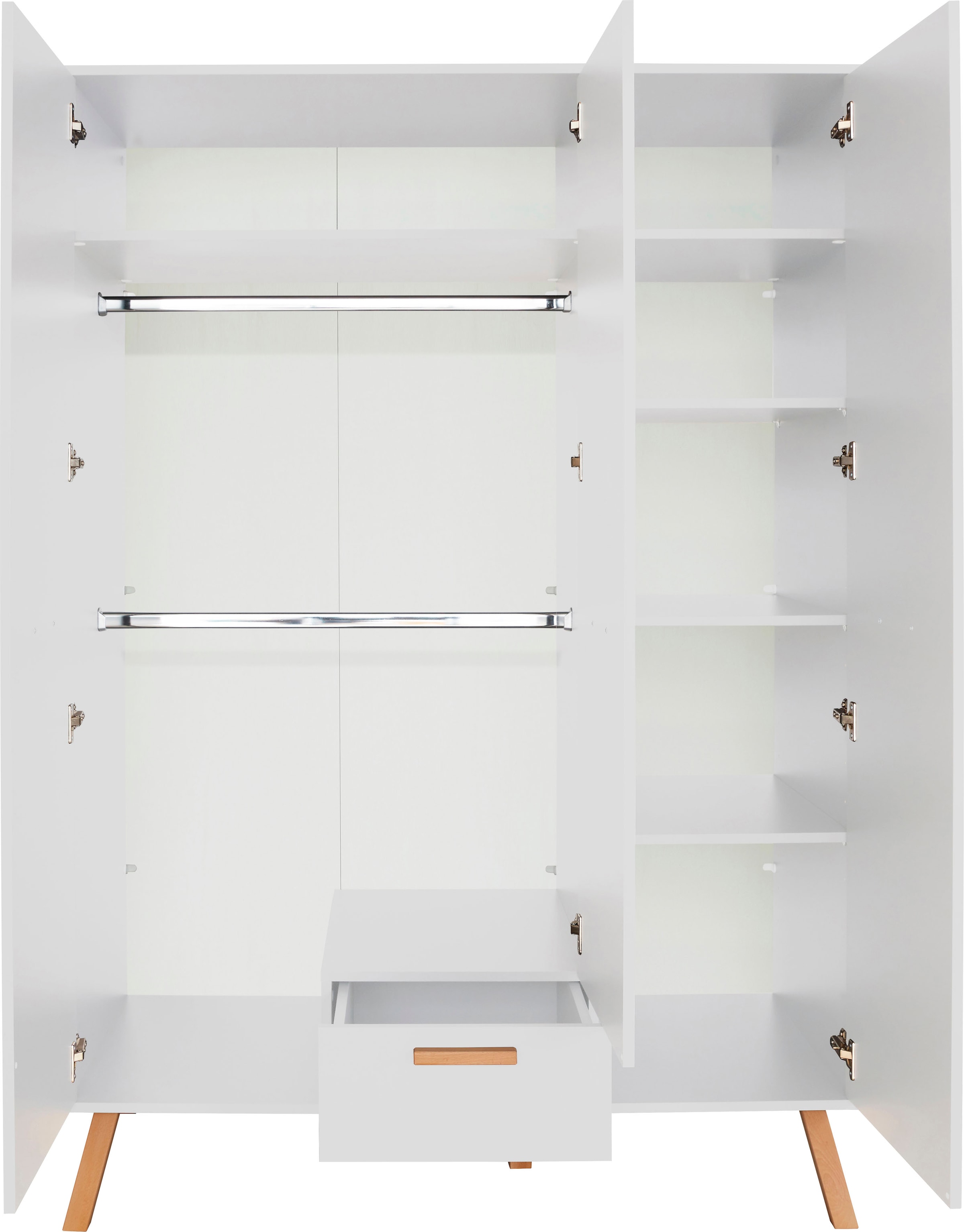 trendteam Babymöbel-Set »Mats« Set, Bett, Wickelkommode, Schrank, 3 tlg.