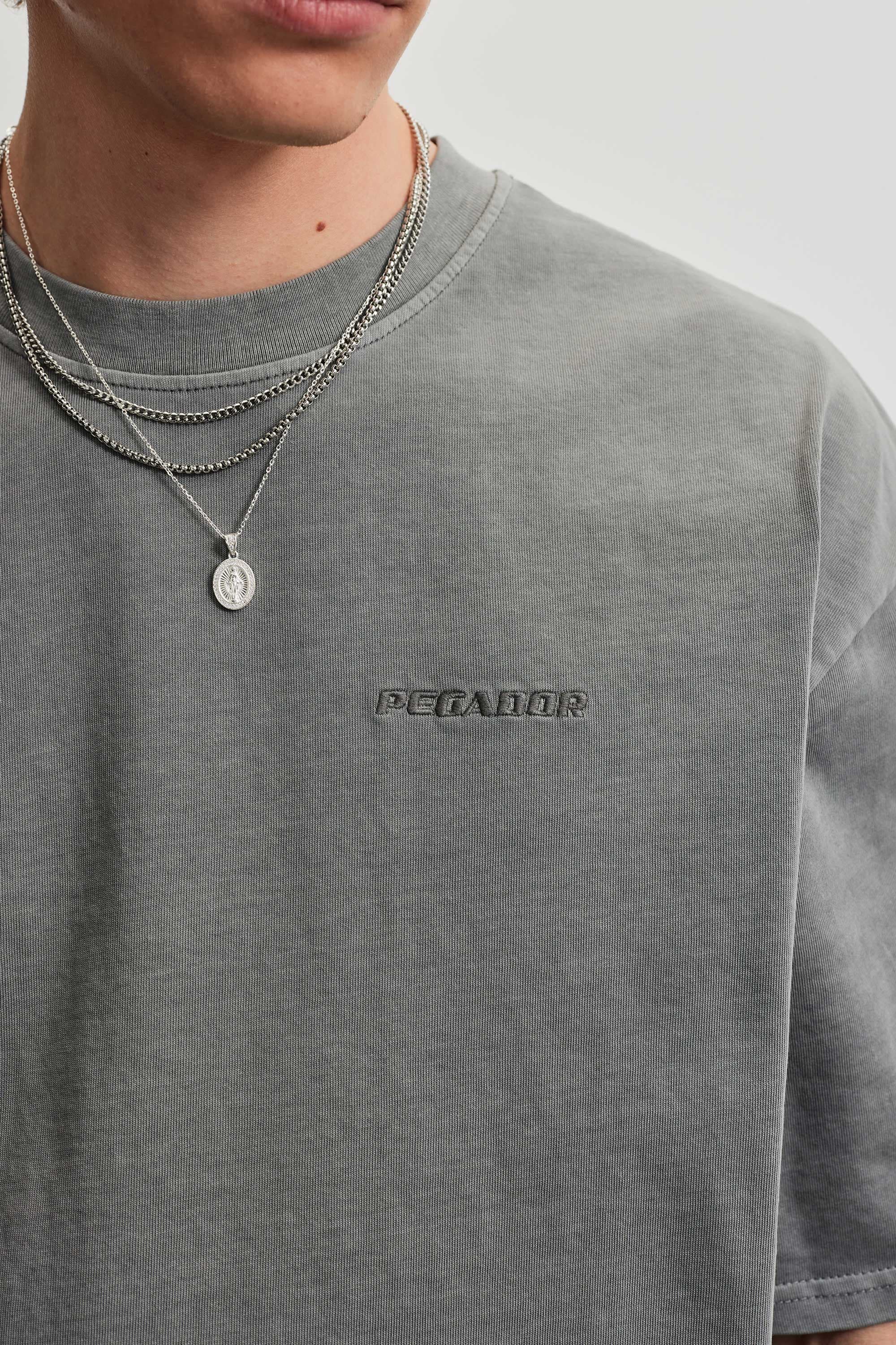 PEGADOR T-Shirt »LOGO OVERSIZED TEE« Baumwolle, oversize