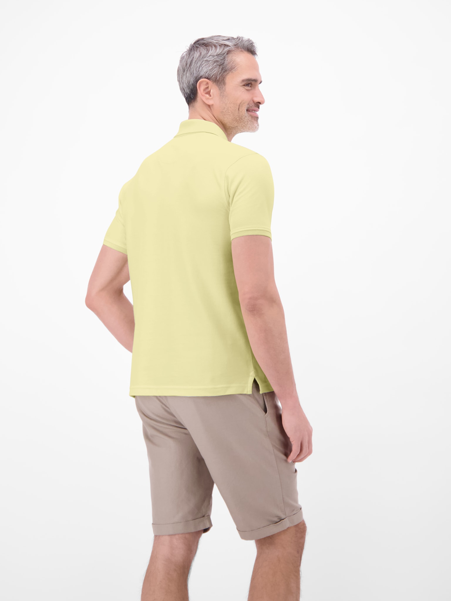 LERROS Polo mit Logo-Stickerei, kurzarm