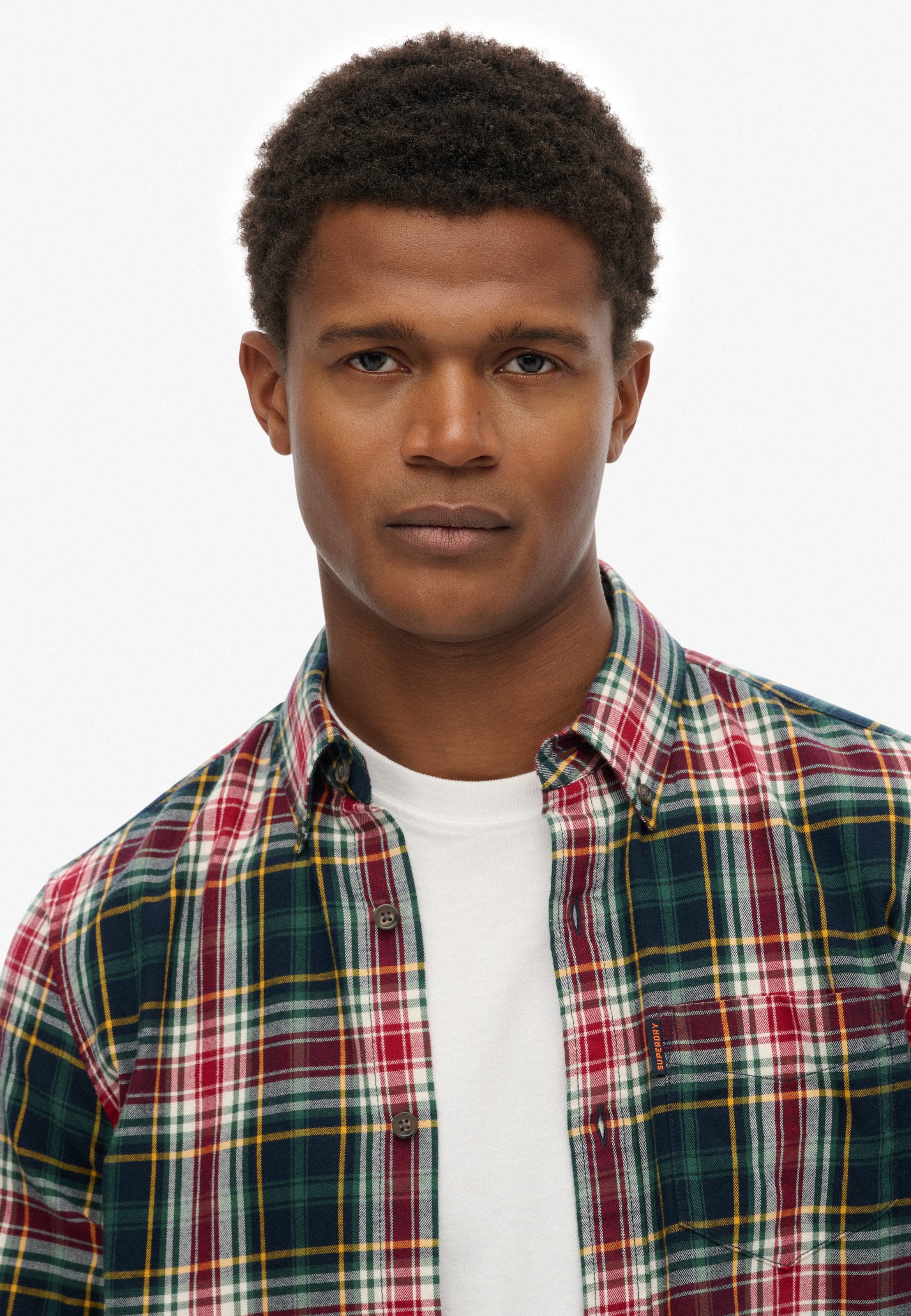 Superdry Langarmhemd »VINTAGE CHECK SHIRT«