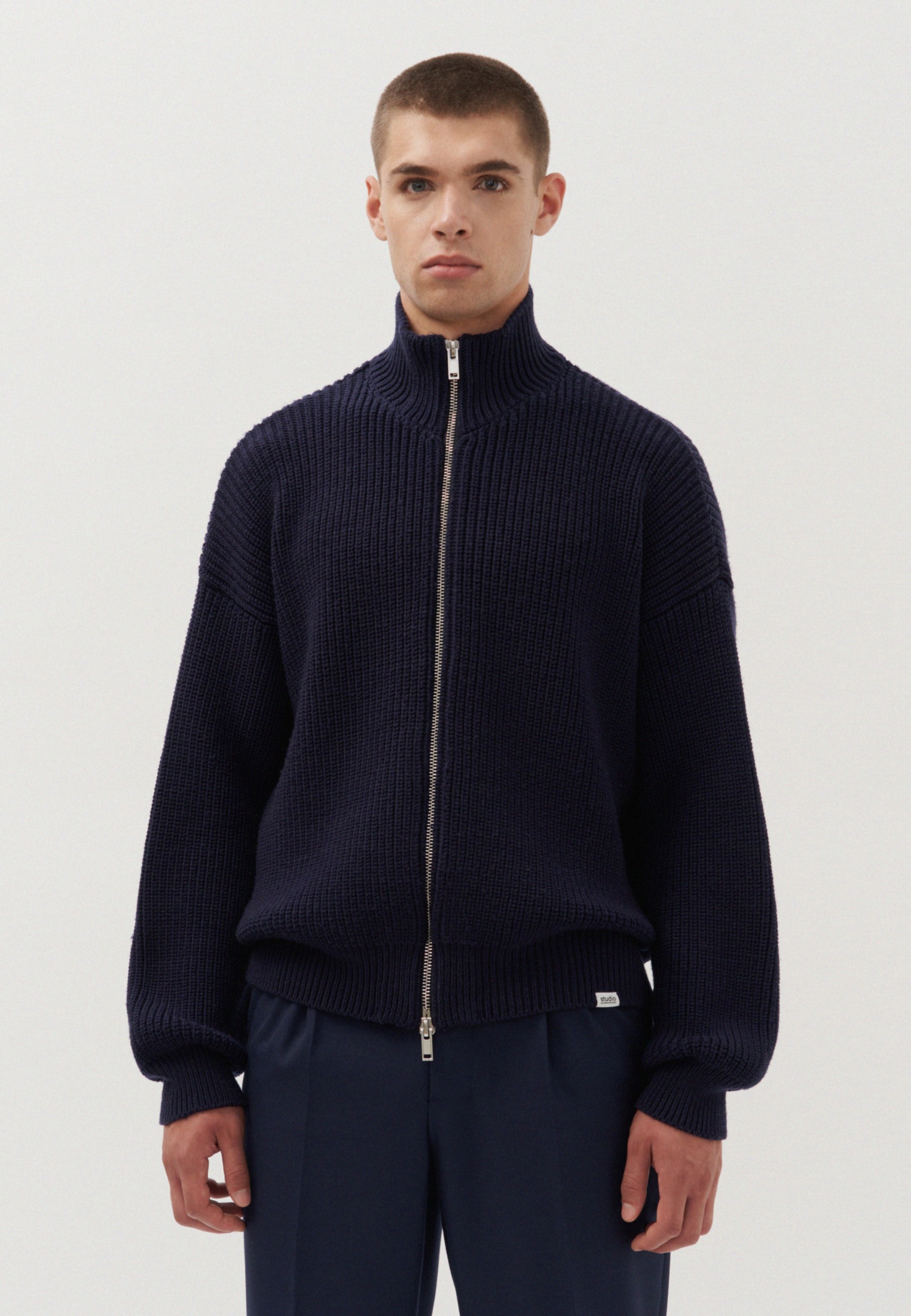 studio seidensticker Veste en tricot »Studio« Sweater uni