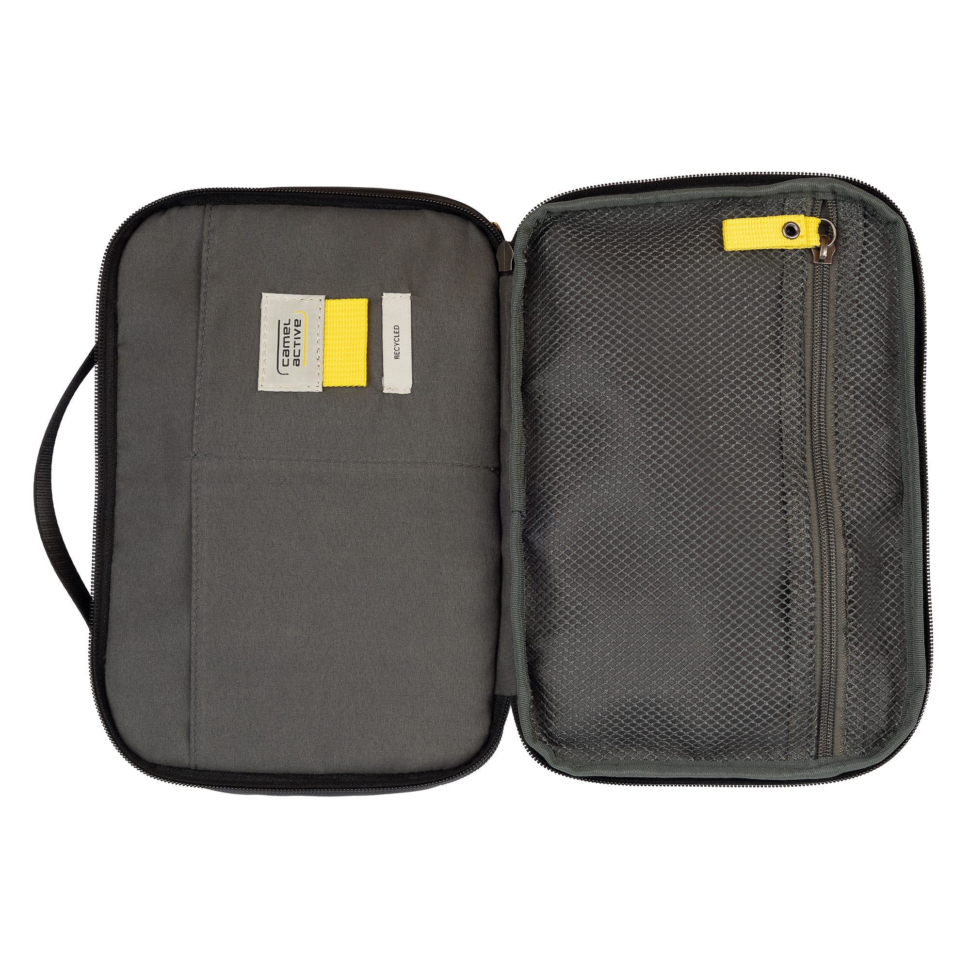camel active Kulturbeutel »Explore« Unisex Kosmetiktasche mit reflektierende Reissverschlüsse