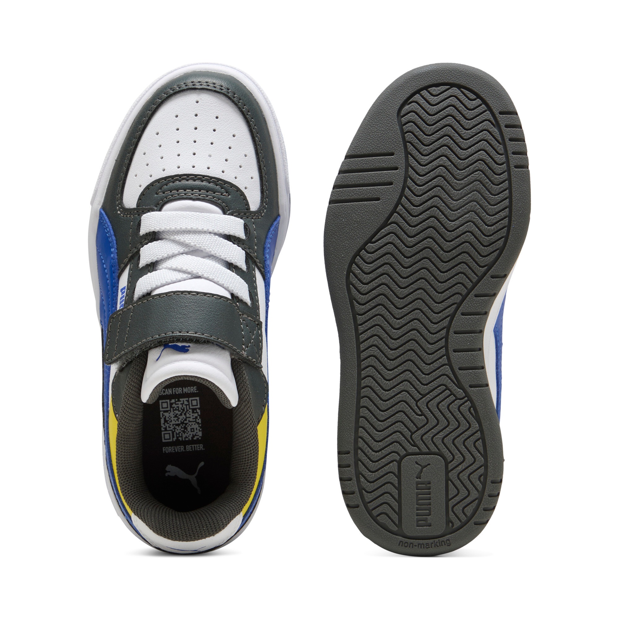 PUMA Sneaker »CAVEN III BLOCK AC+ PS«  mit Klettverschluss, leicht profilierte Gummilaufsohle