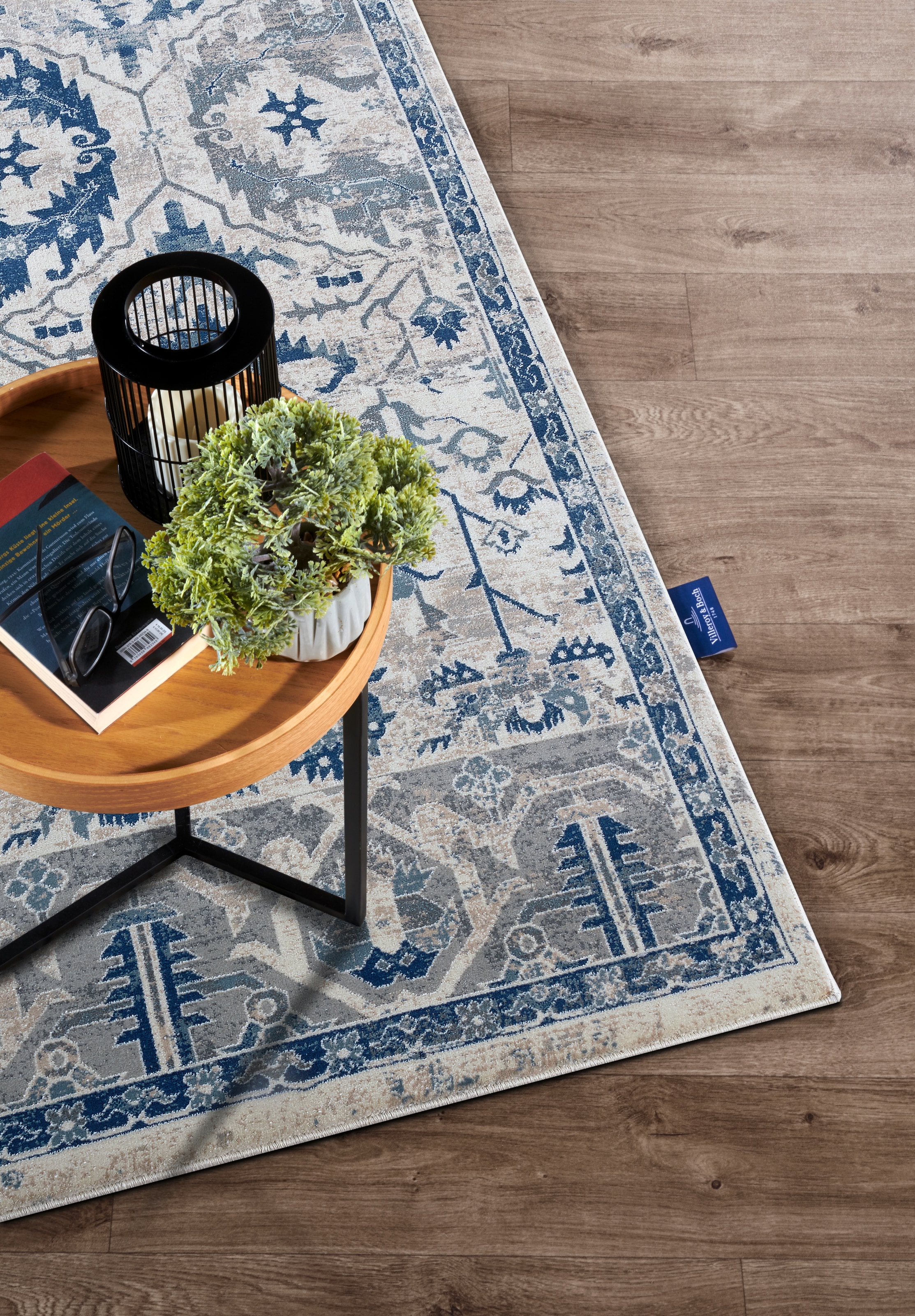 Villeroy & Boch Teppich »Emmanuel« rechteckig 11 mm Höhe Läufer, Orient, Wohnzimmer, Schlafzimmer, Klassisch, Kurzflor, Weich