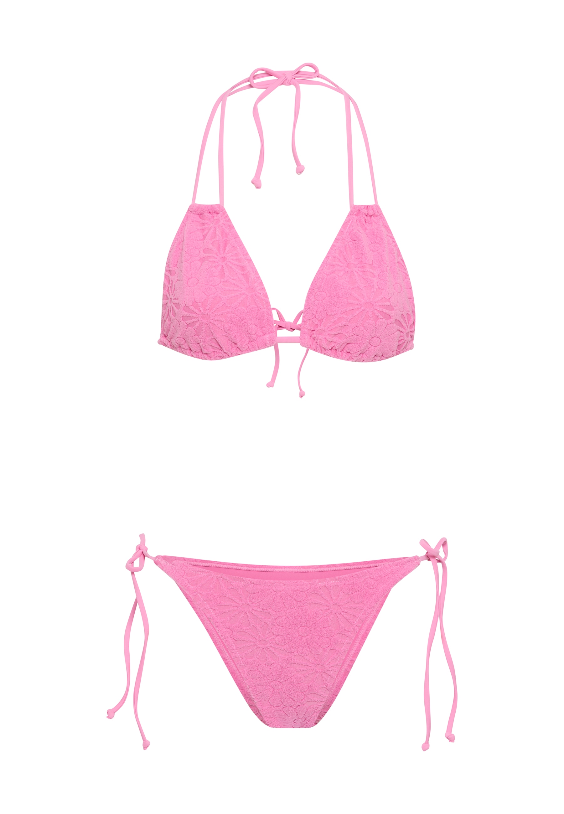 LSCN by LASCANA Bikini triangle aus trendiger Strukturware