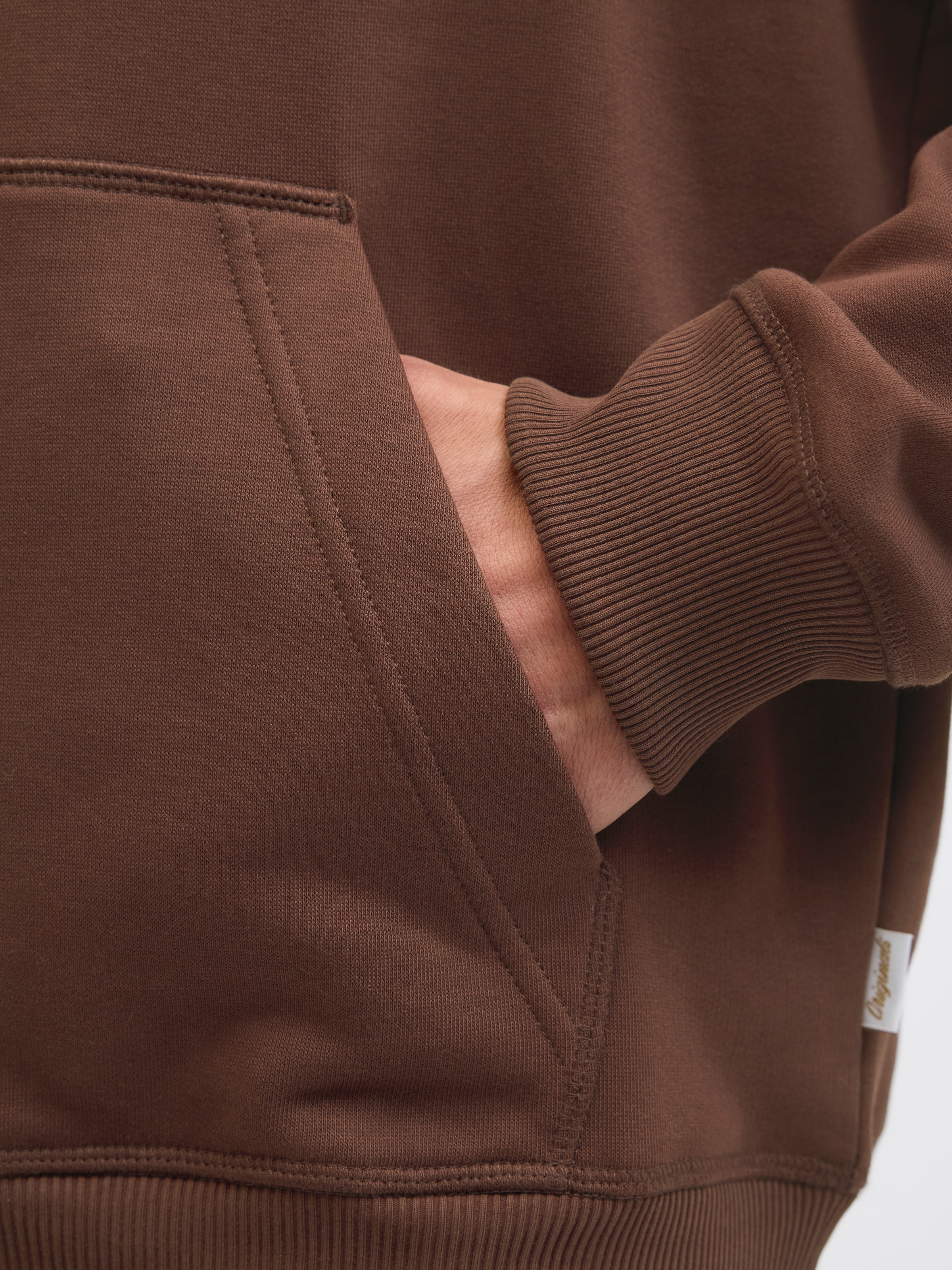 Jack & Jones Sweat à capuche »JORNORREBRO EMB SWEAT HOOD NOOS«, mit Logo Print
