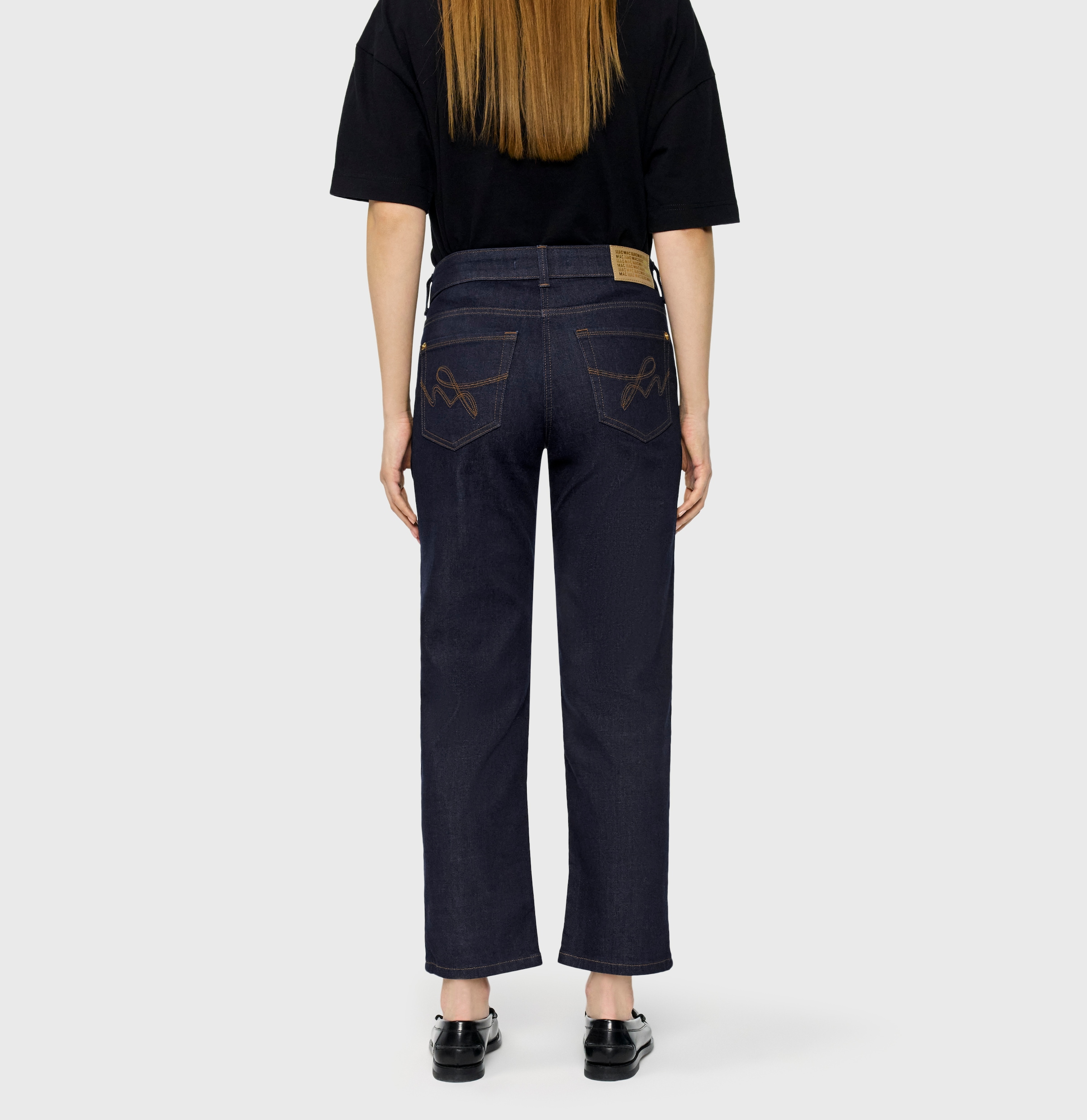 MAC Jeans slim »CARRIE straight« denim respirant toute l'année