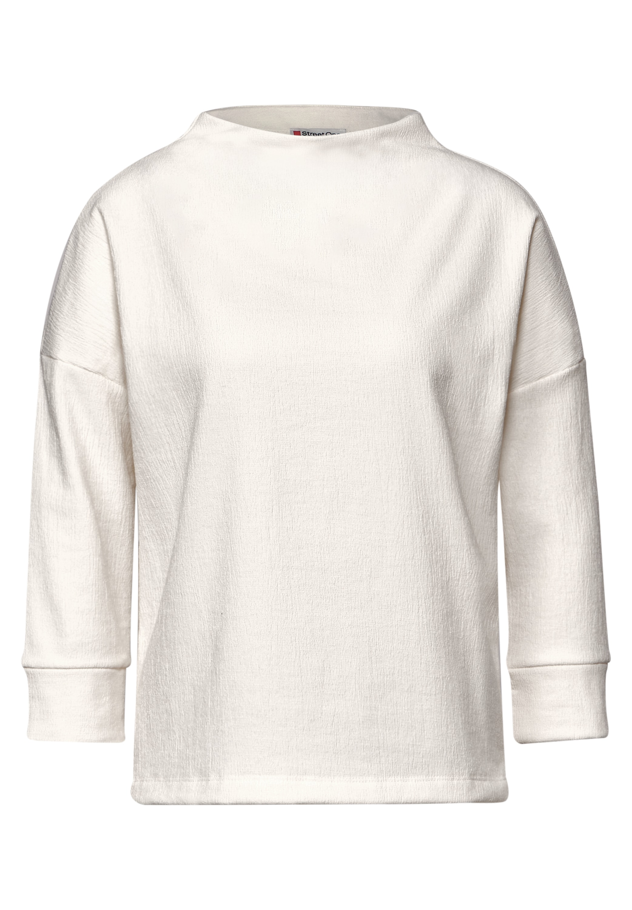 STREET ONE T-shirt à manches 3/4 avec structure