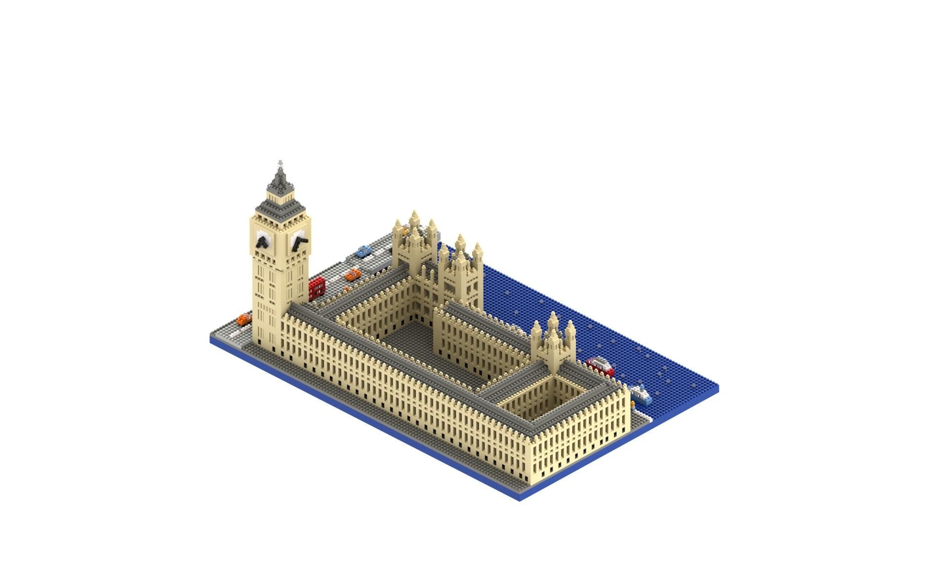 Brixies Modellbausatz »Big Ben Collectors Edition 6757 Bausteine« 6.757 Stk. tlg.