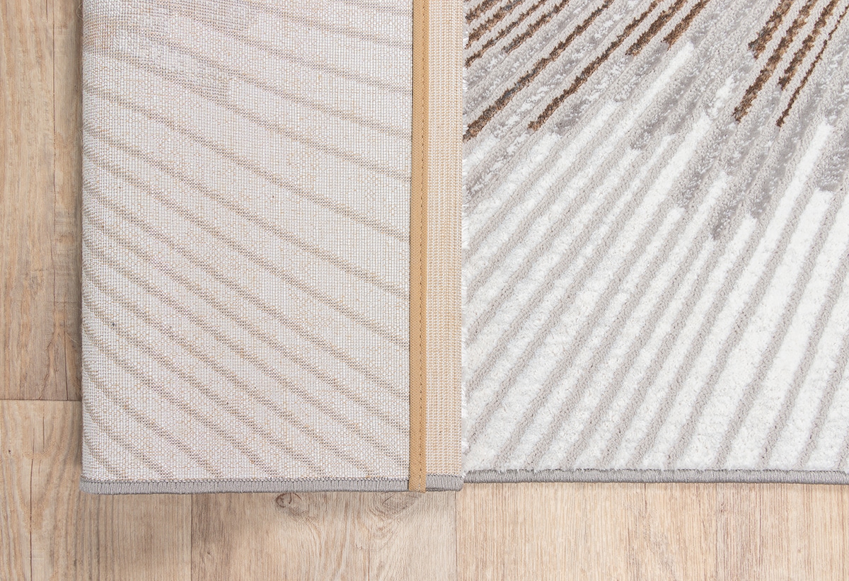 the carpet Tapis »Mila« Rectangulaire 8 mm Höhe moderner Wohnzimmer Teppich elegant glänzender Flor